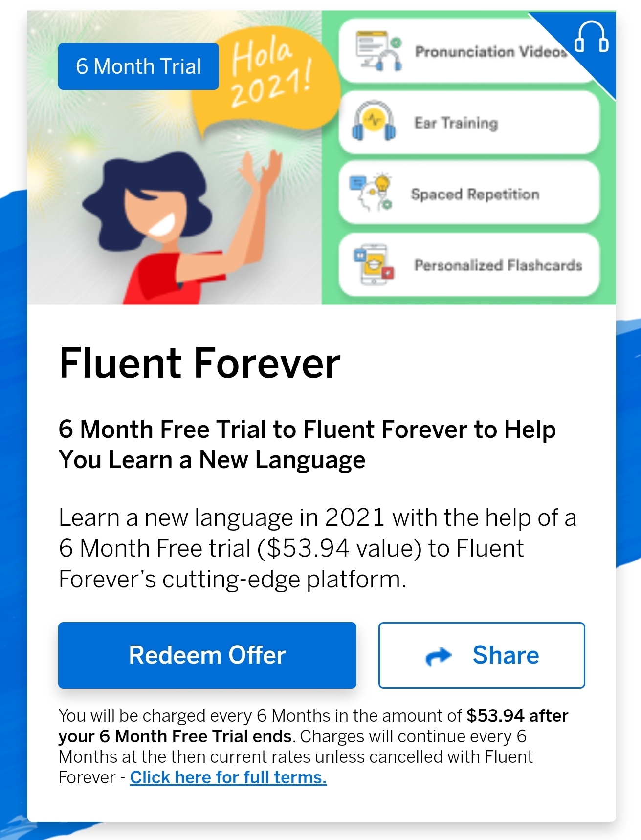 6 Month Free Trial to Fluent Forever to Help You Learn a New Language