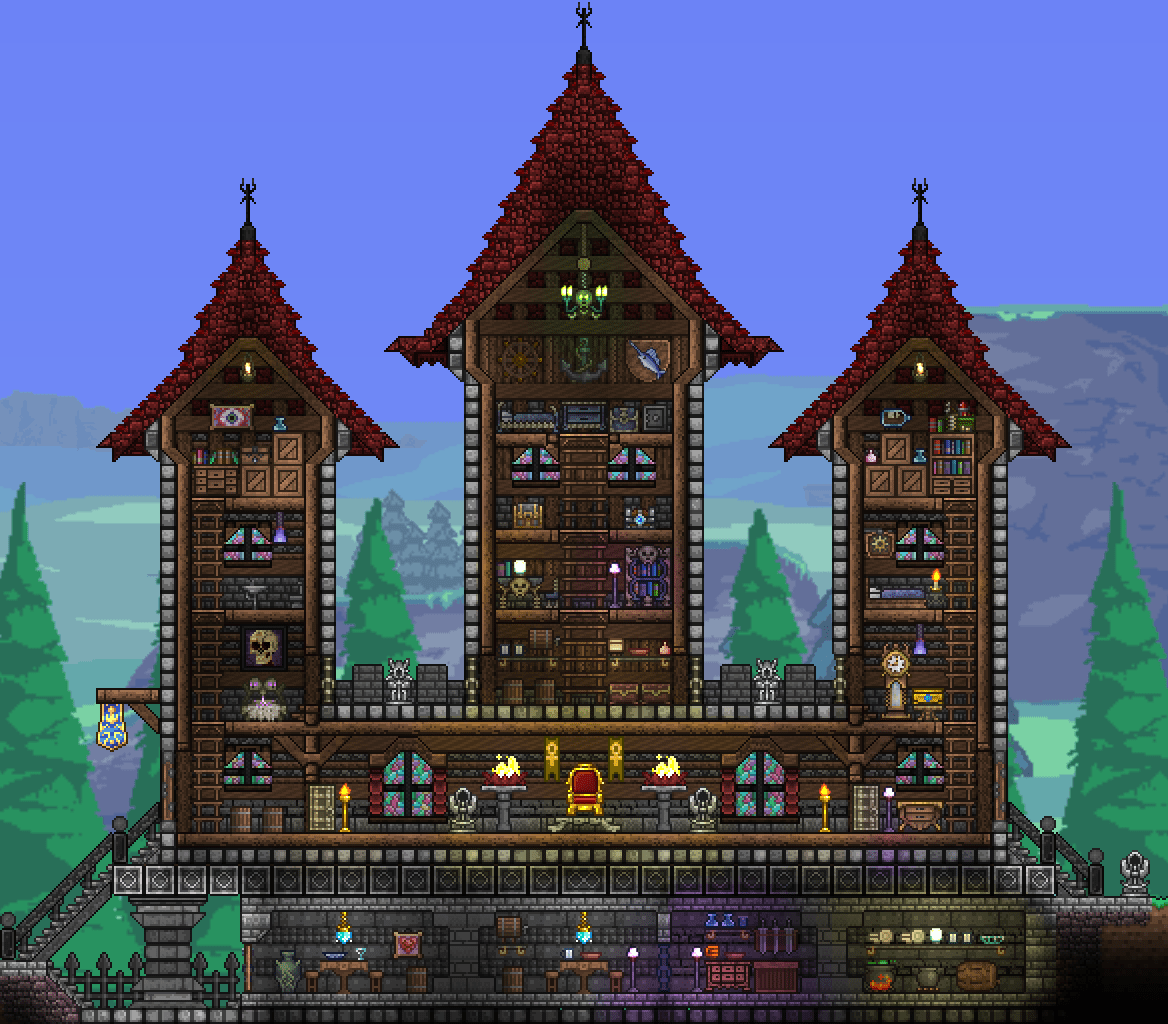 King's Castle r/Terraria