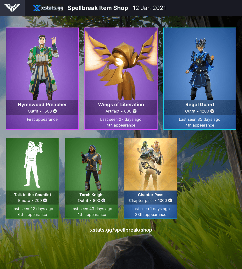 Spellbreak Chapter 3: The Wardens is LIVE! : r/Spellbreak reddit