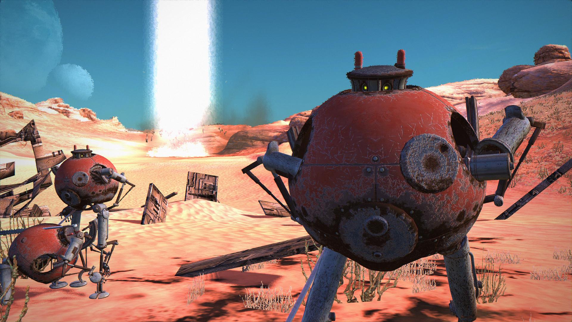 What was Kenshi lacking? Round robots. I made a mod that adds a new
