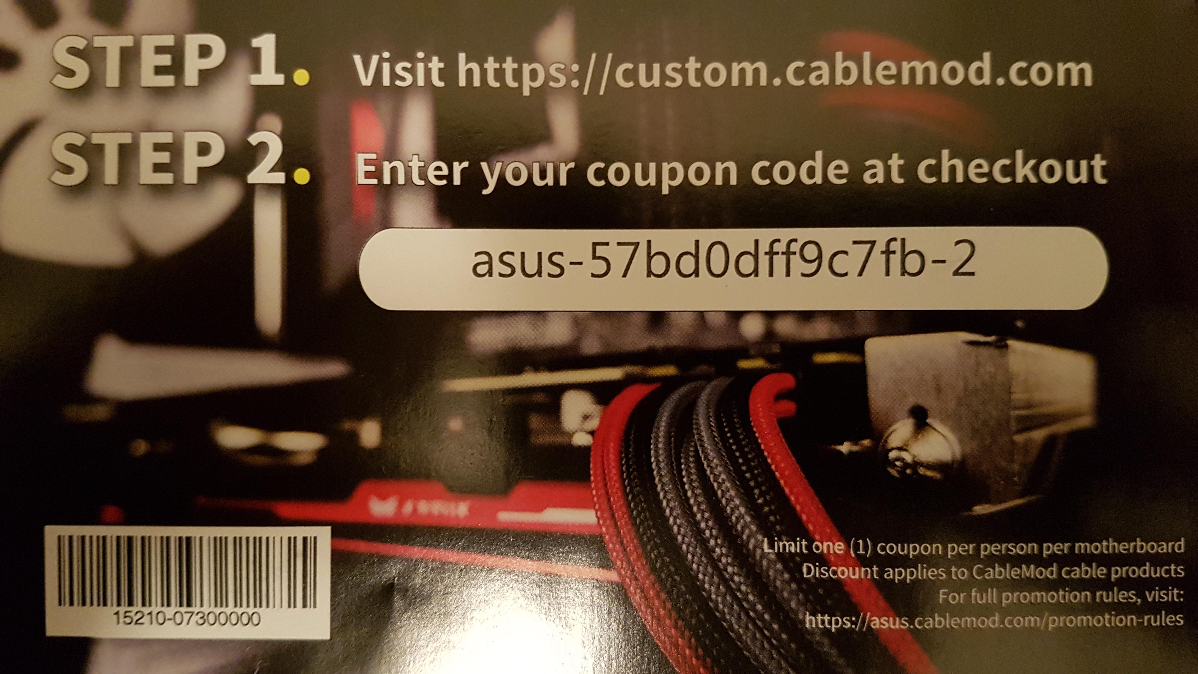 [Coupon] 20 OFF CableMod Cables (1) r