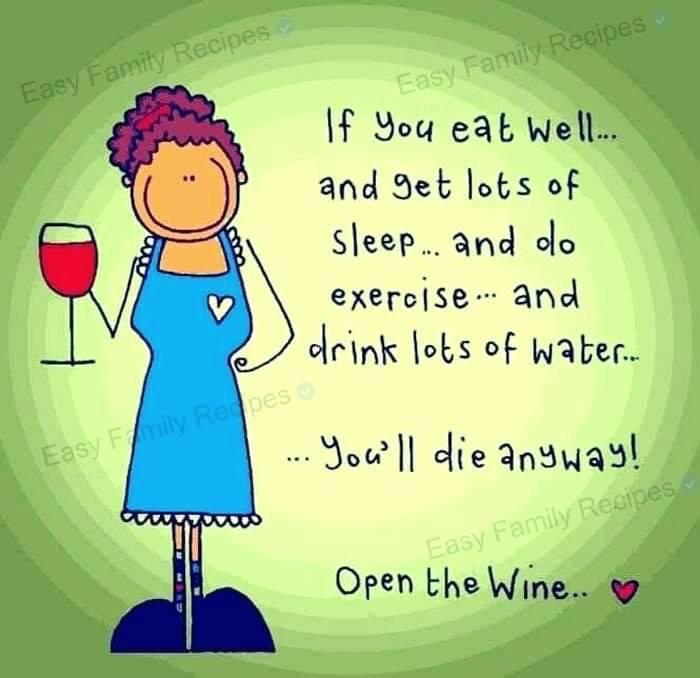 Peek aunt humor is always about drinking wine/“I’m lazy”/“I’m a bitch