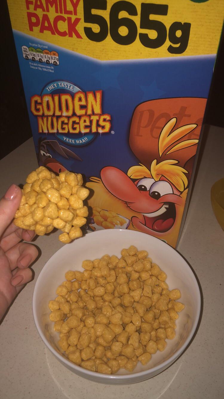 A golden nugget nugget r/mildlyinteresting