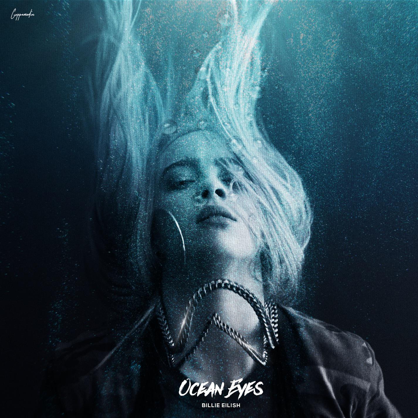 ocean eyes concept cover design IG coppamedia r/billieeilish