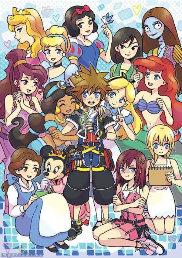 (A4A) Sora x Disney Princesses RP! A detailed third person RP where you