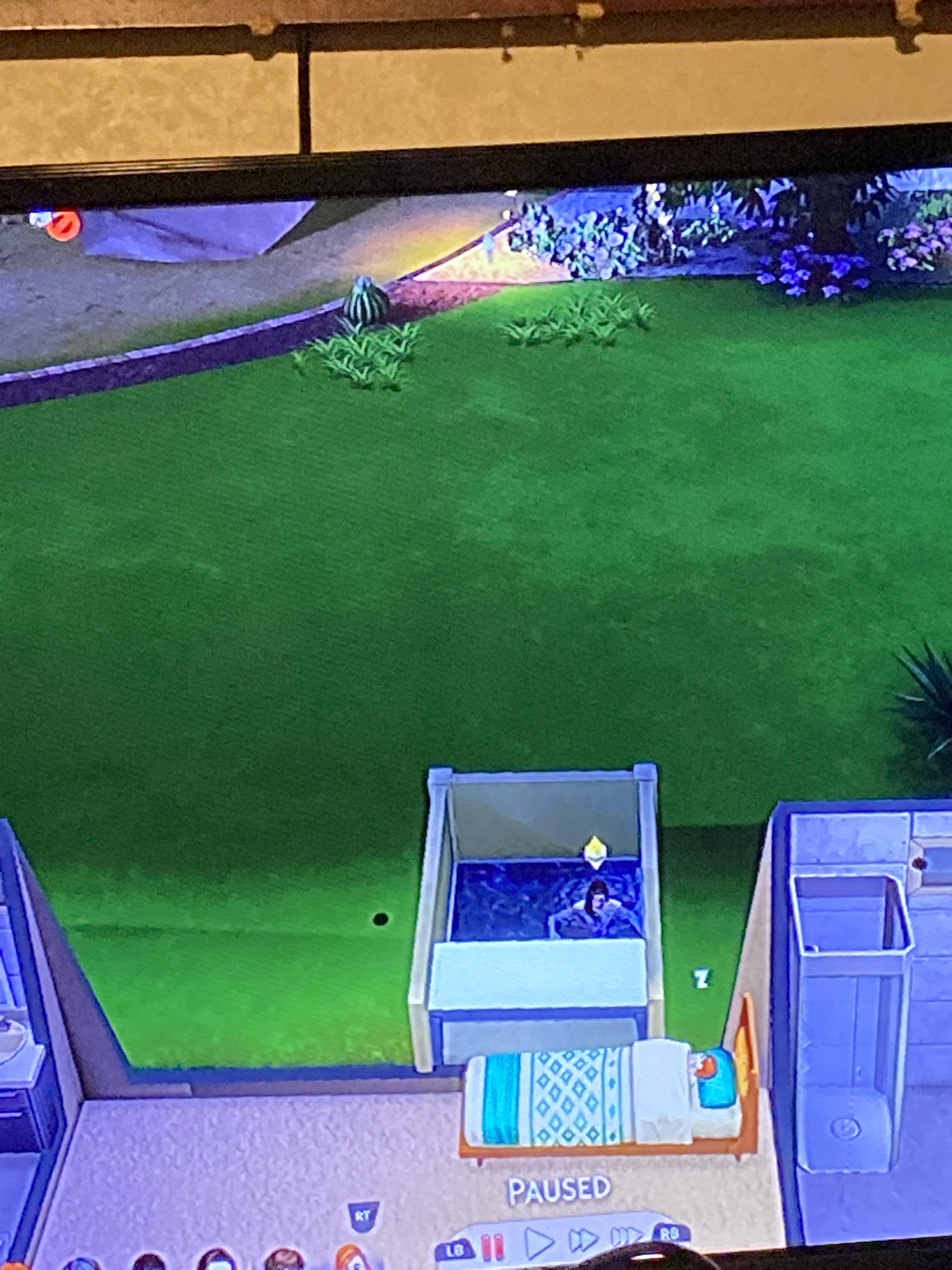 Drowning my sim since I don’t have any more room for another r/Sims4