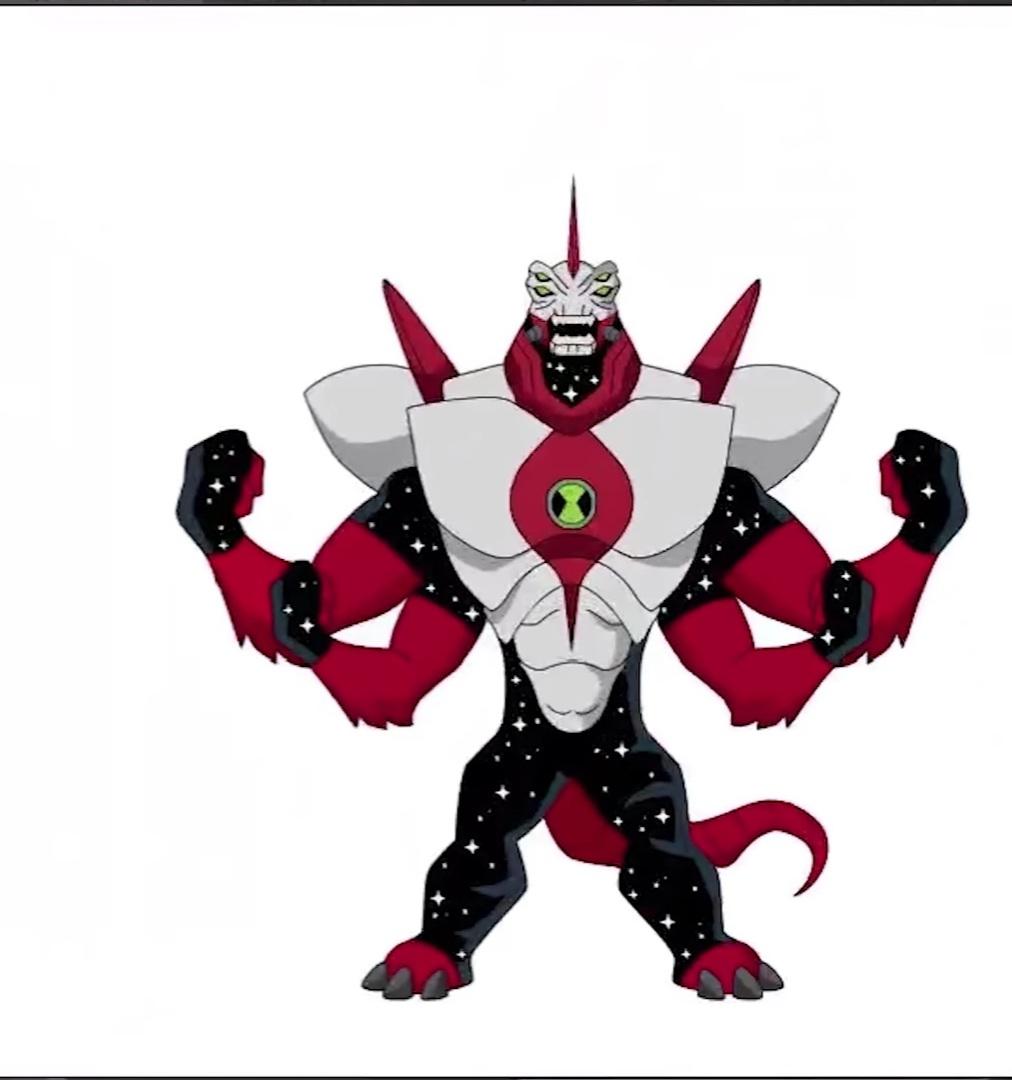 Way Big+Humongasaur+Alien X+Four Arms r/Ben10