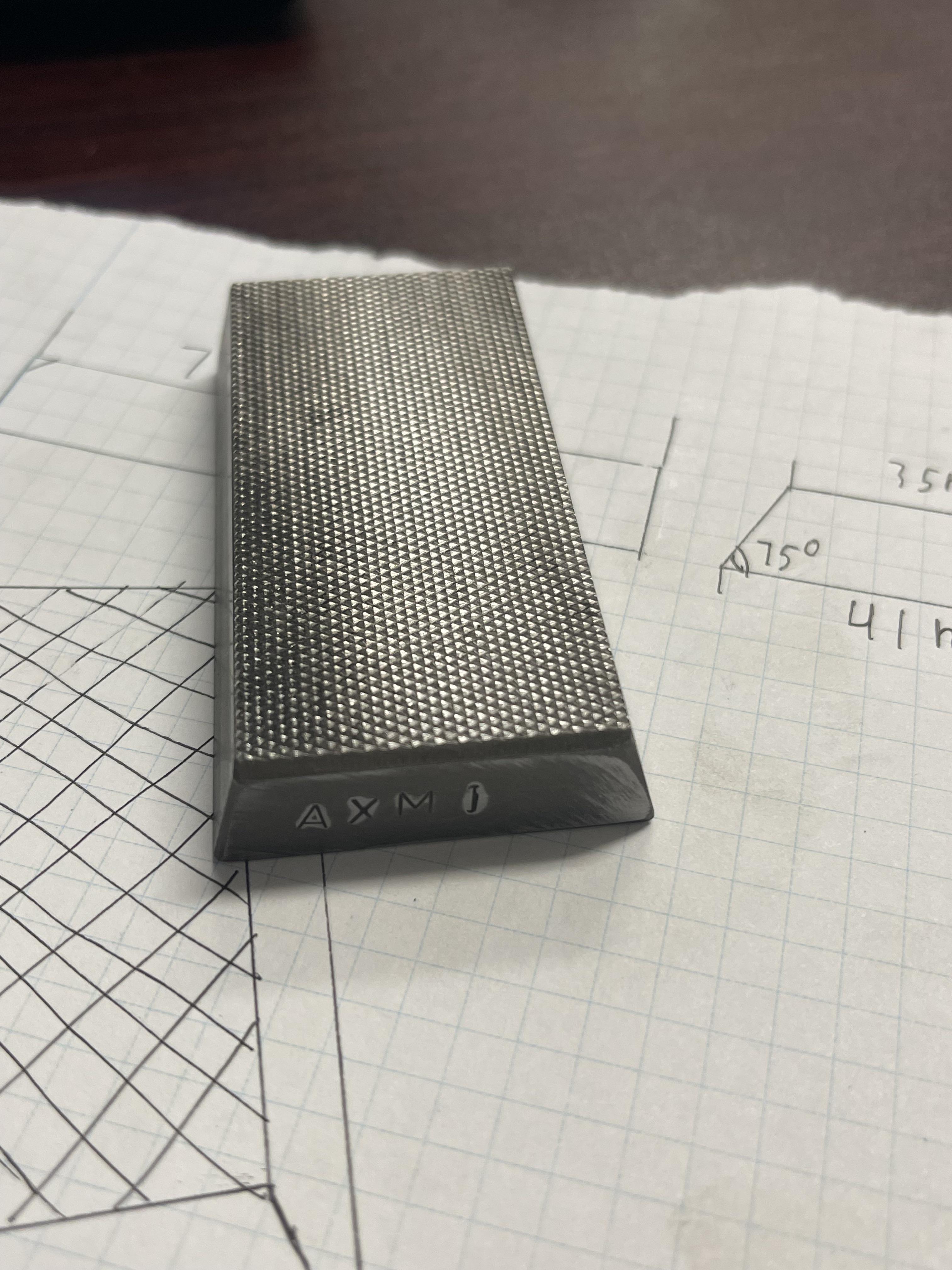 Anyone know how to make knurls on a flat surface? r/Machinists
