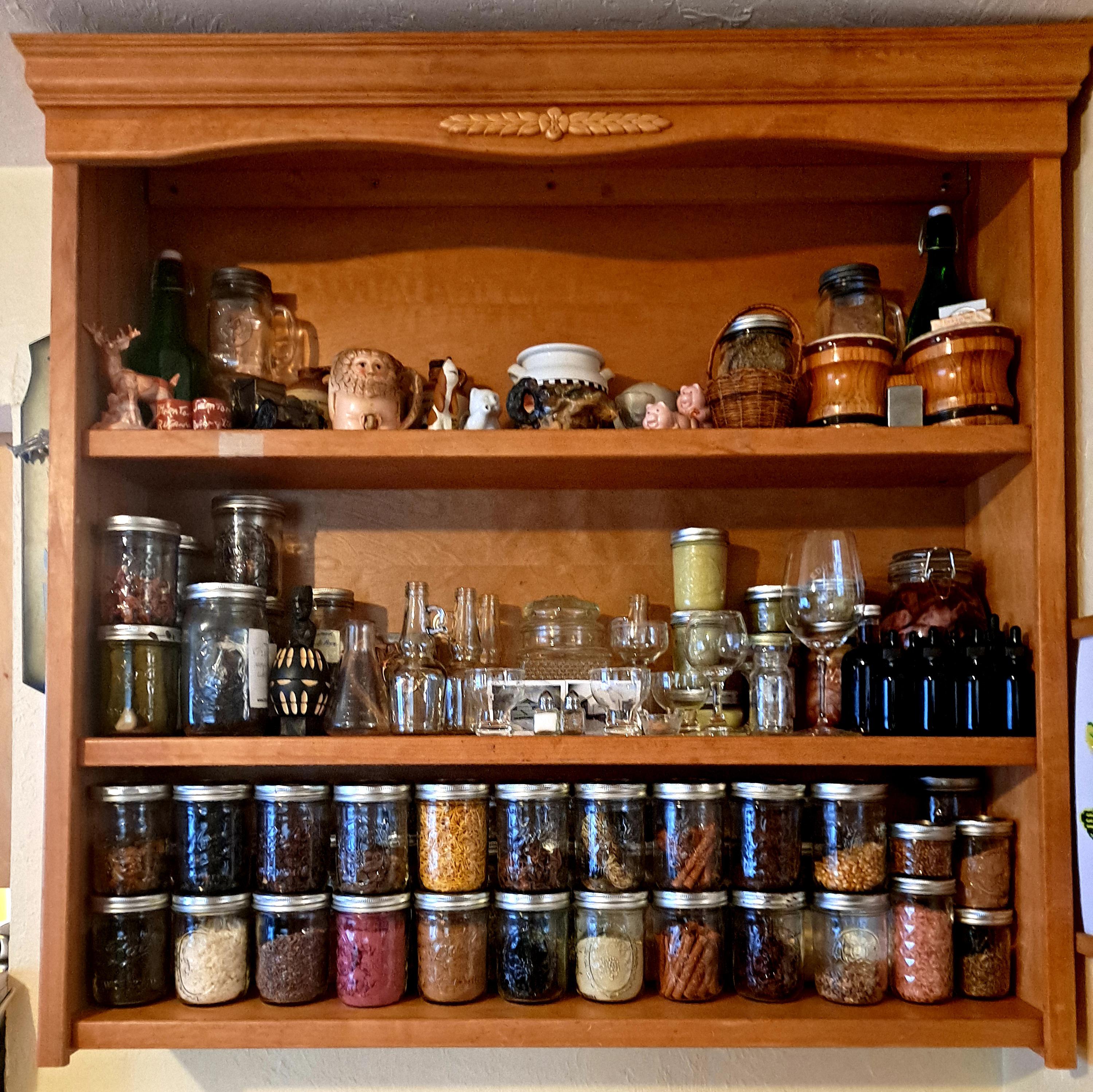 My provisions shelf r/cottagecore