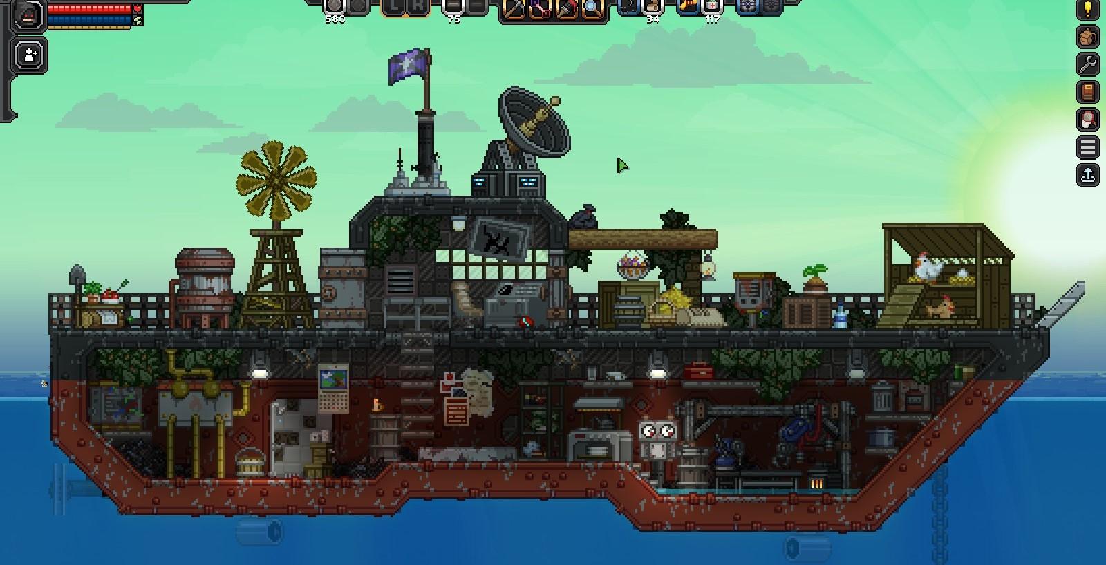 Junky Old Boat starbound