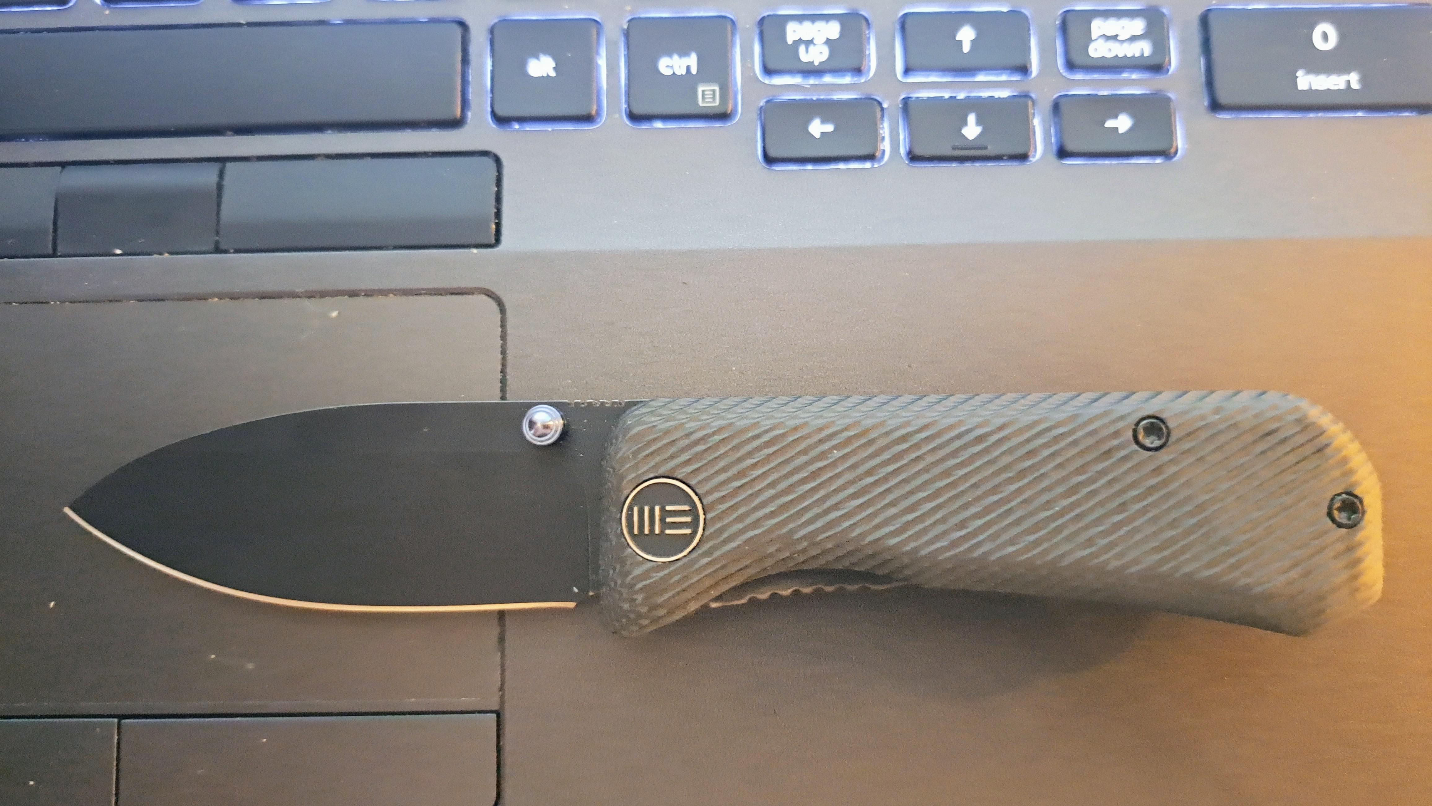 Skiff bearings size for WE Banter? r/knives