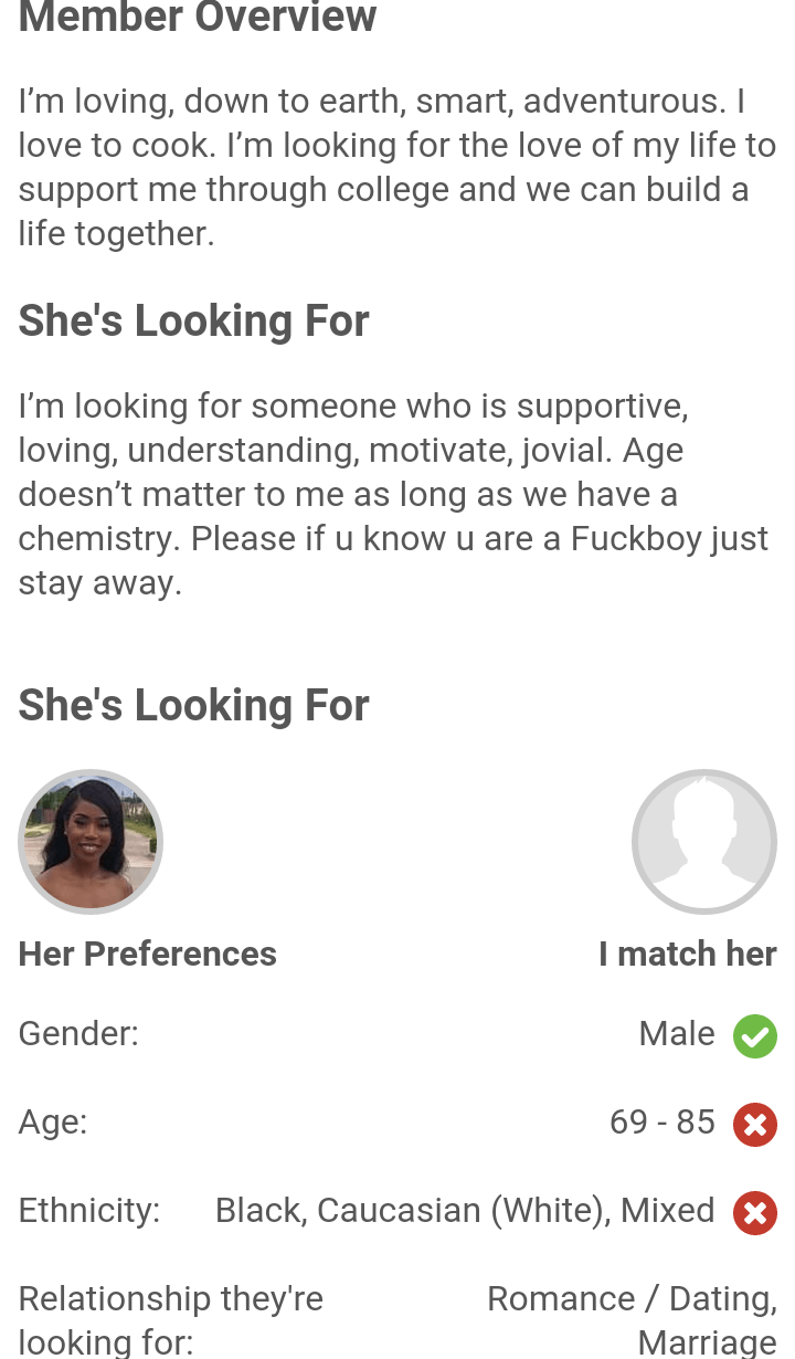 "Age doesn't matter..." WhereAreAllTheGoodMen