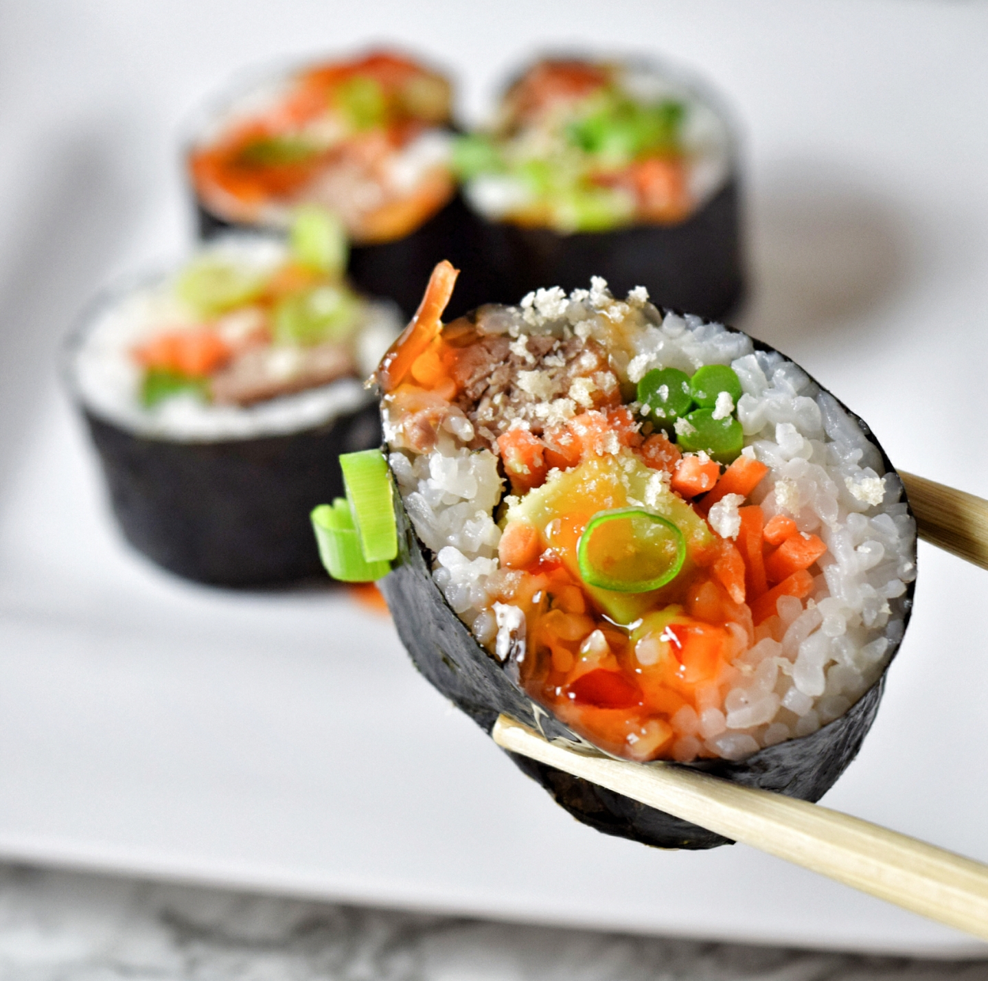 Healthy Maki 📸 prettyprettypineapple sushi