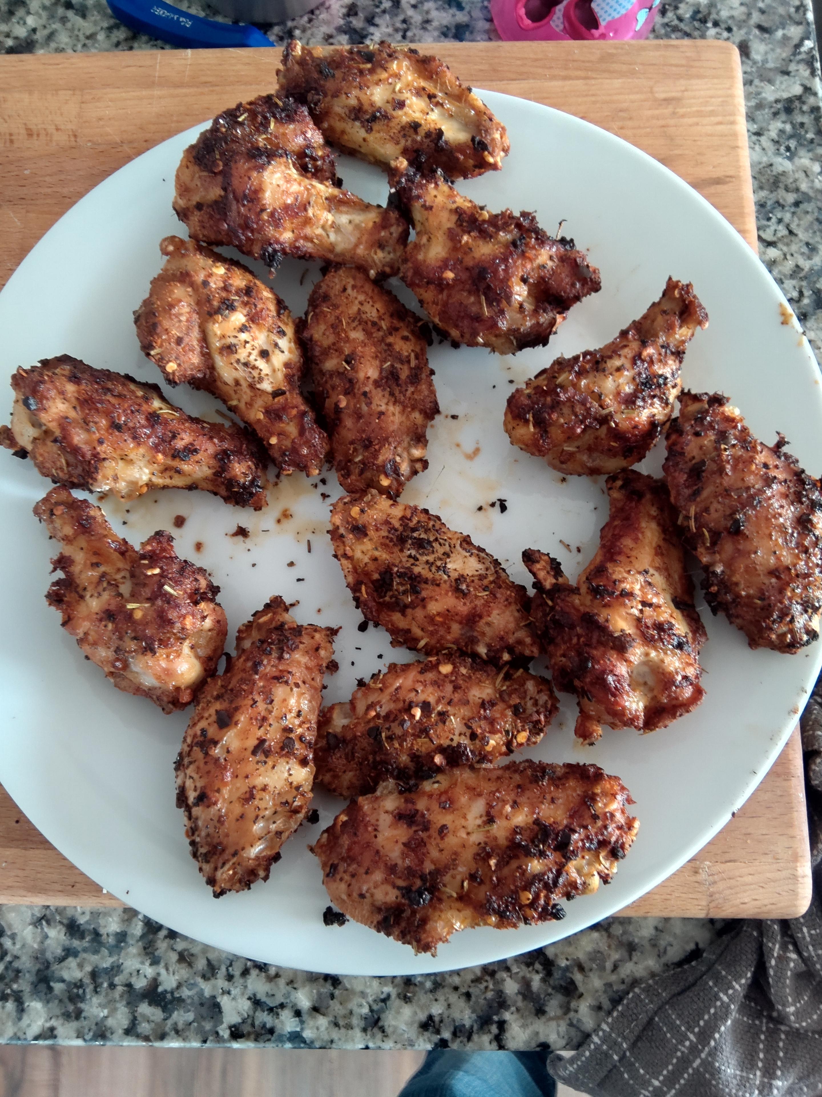Pretty good air fried wings r/Wings