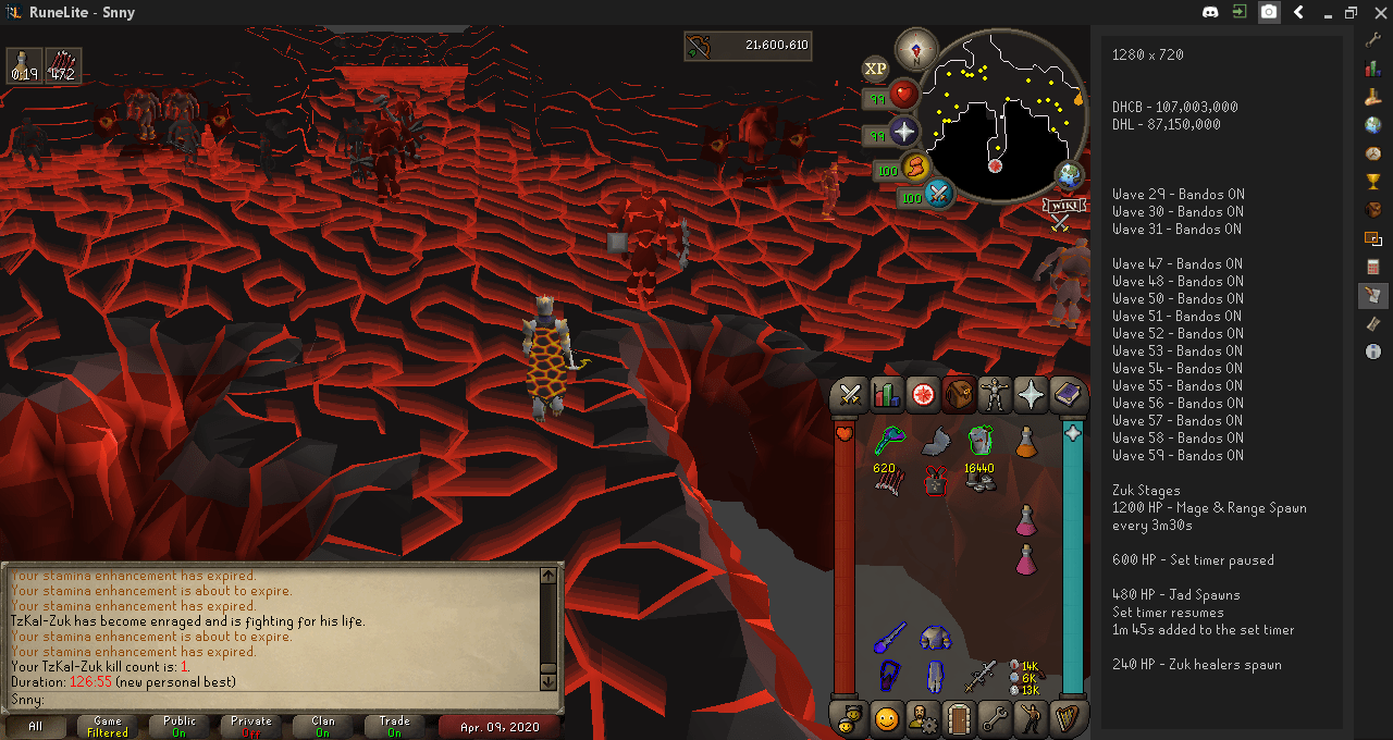 Inventory Tags, Tile Markers, and Status Bars r/2007scape