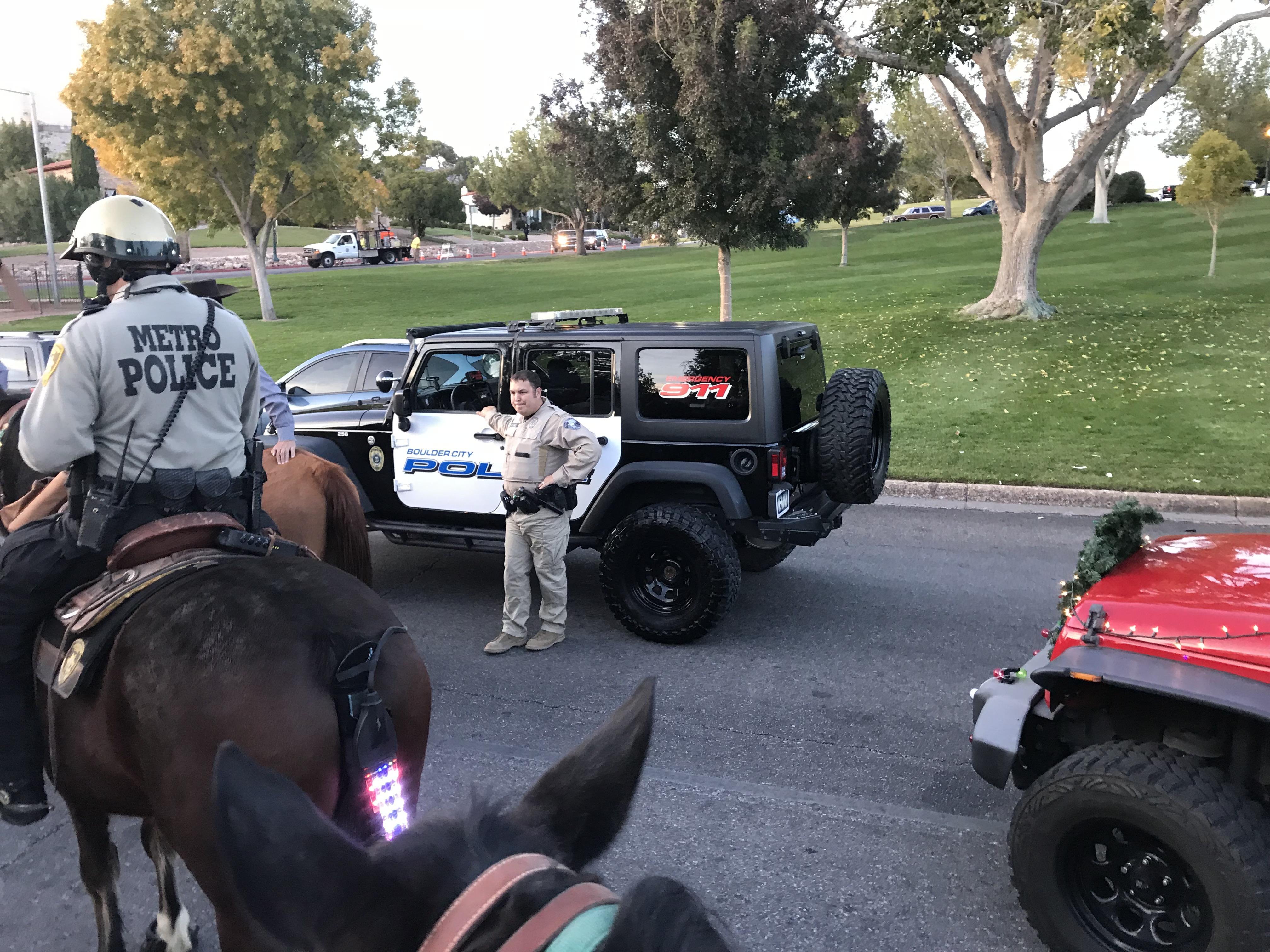 Boulder City, NV PD representing with new off highway vehicle. r/JeepJK
