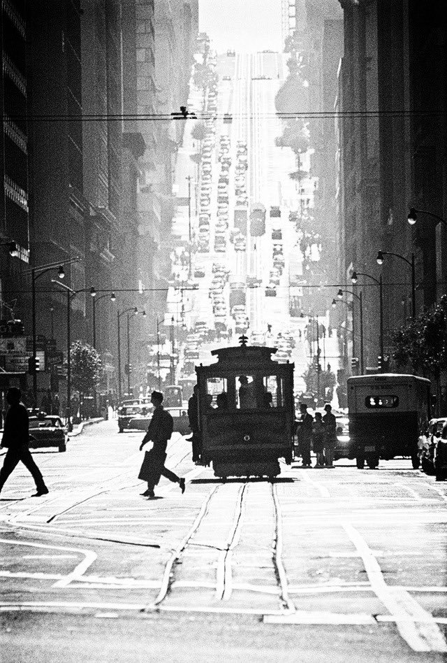 Cable Car Line, San Francisco 1959 (Photo by Fred Lyon) r/sanfrancisco