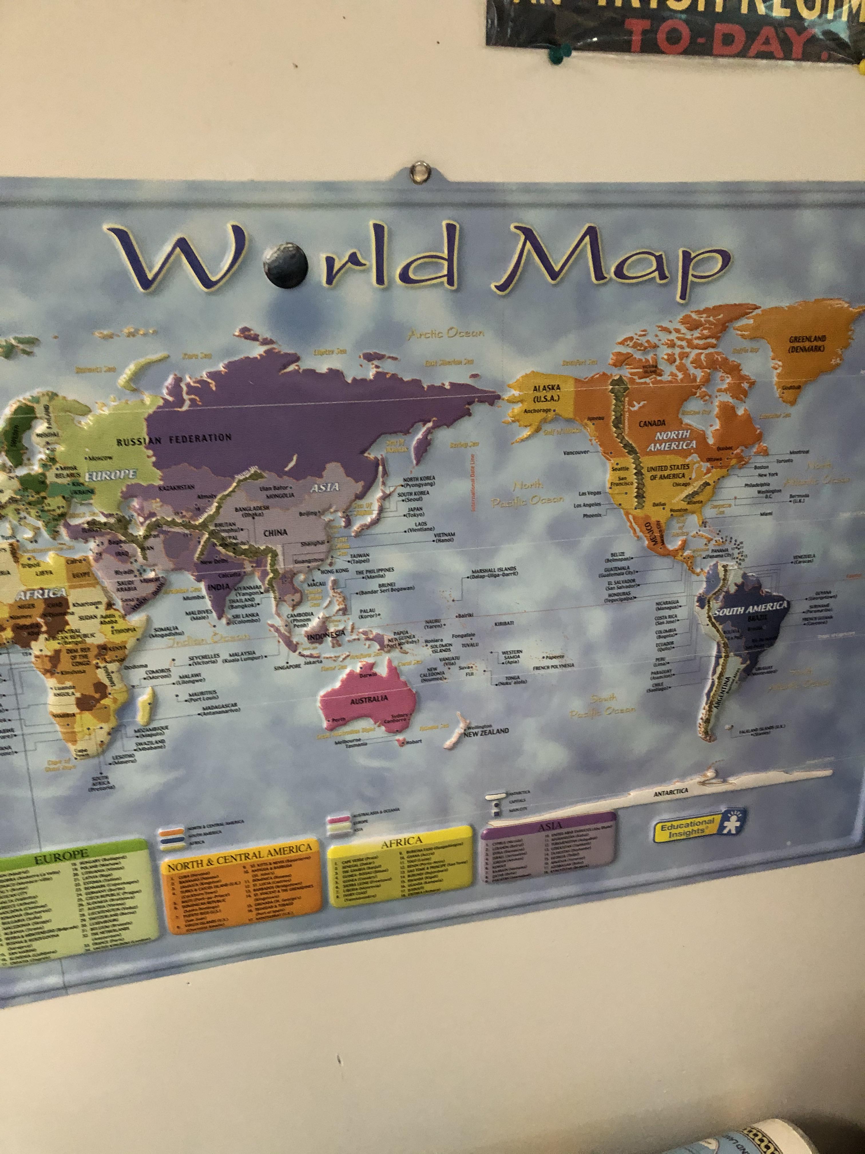 This Map Shows Where You Would End Up if You Dug.