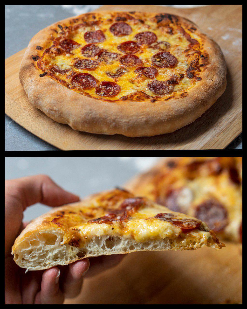 THICC Crust Pepperoni Pizza r/Pizza