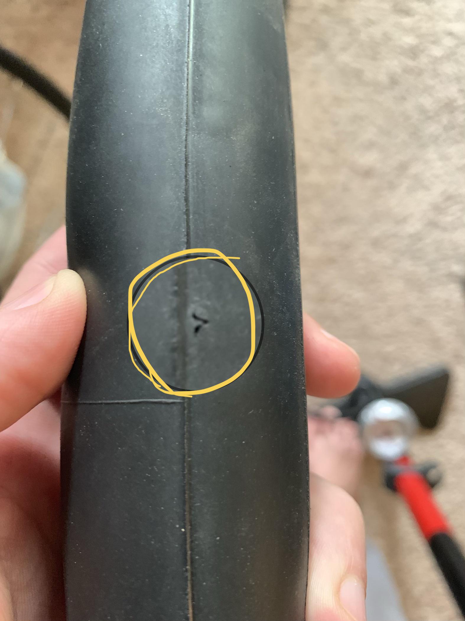 I’ve popped 2 tubes in one week in almost the exact same place