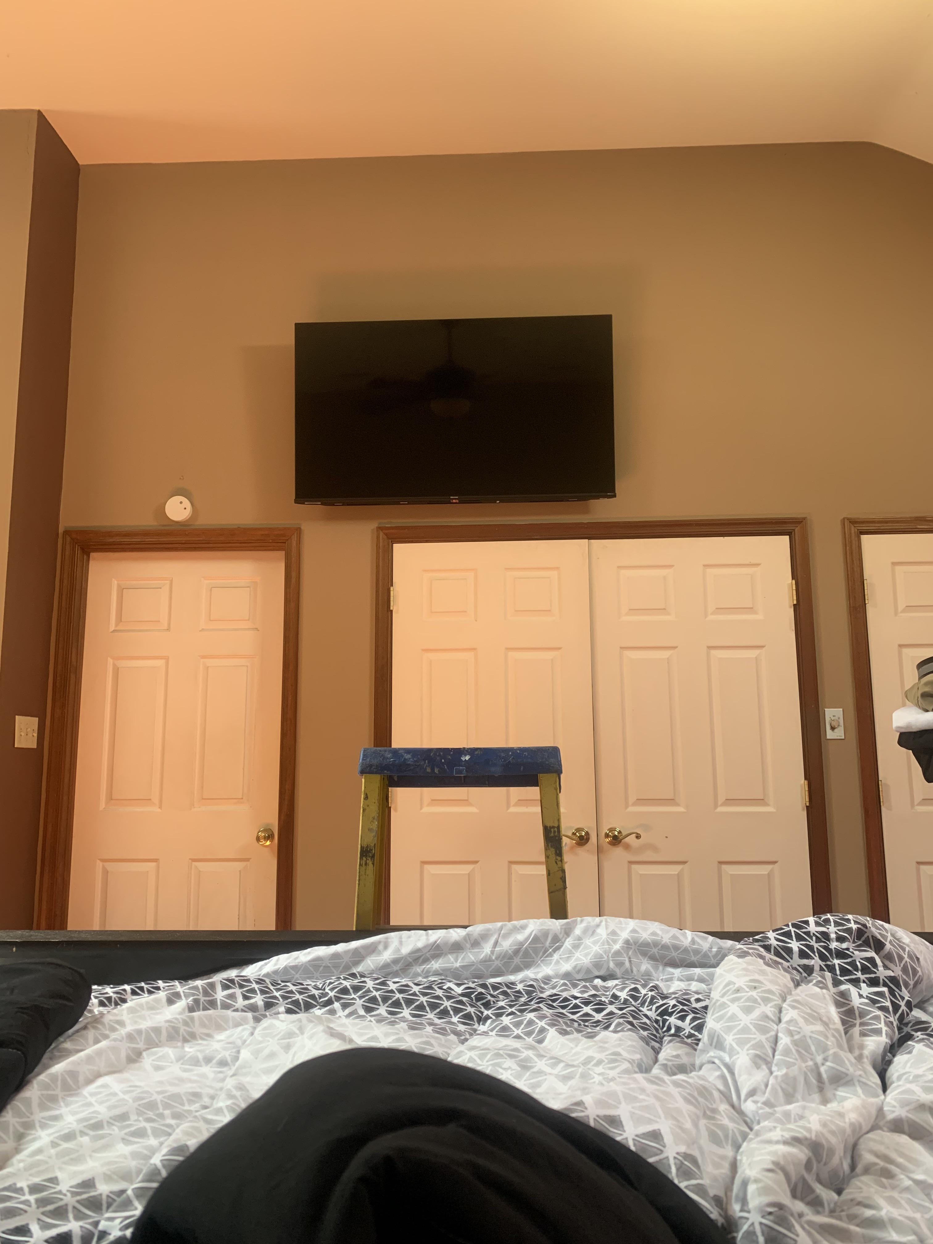 14 foot ceilings and two walk ins in the way r/TVTooHigh