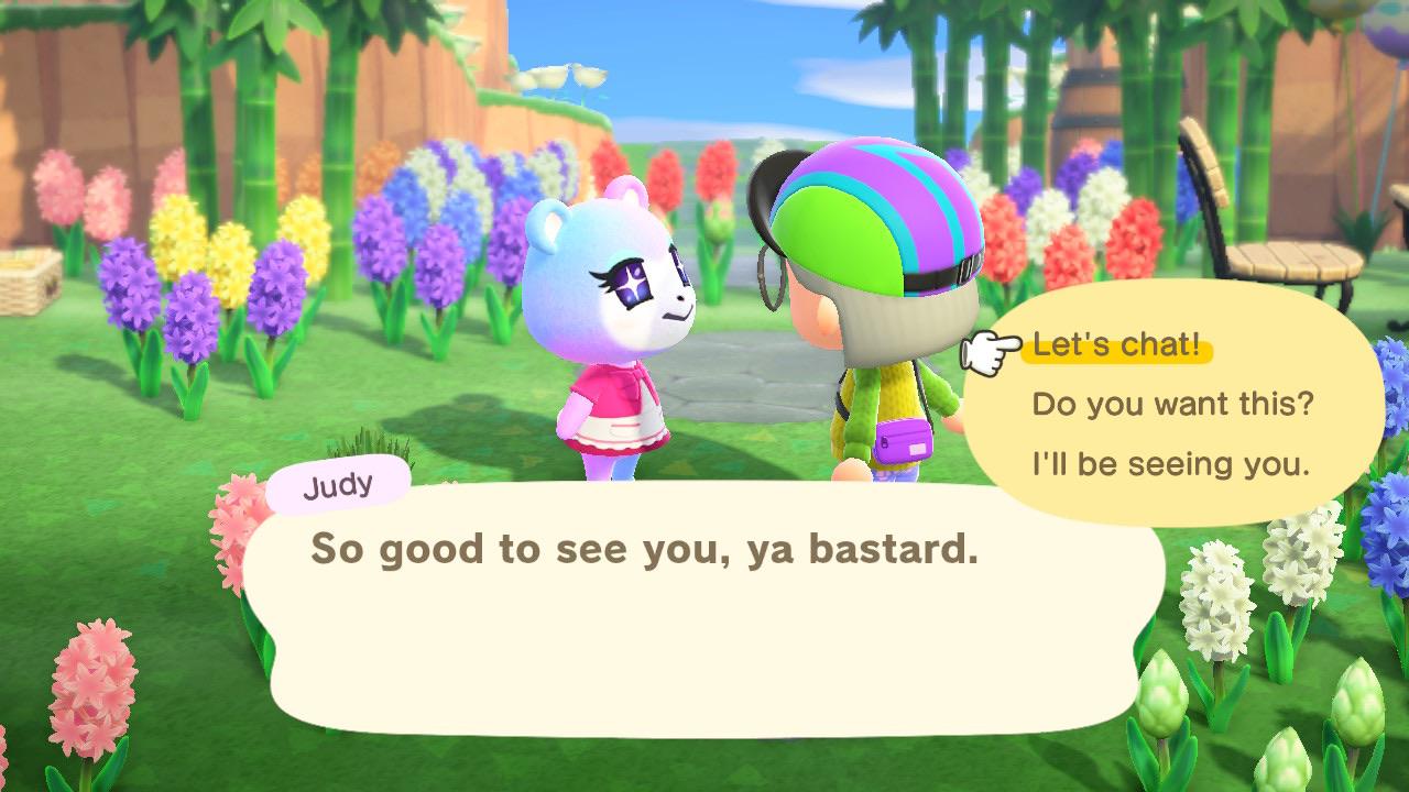 Judy that catchphrase was NOT meant for you! AnimalCrossing