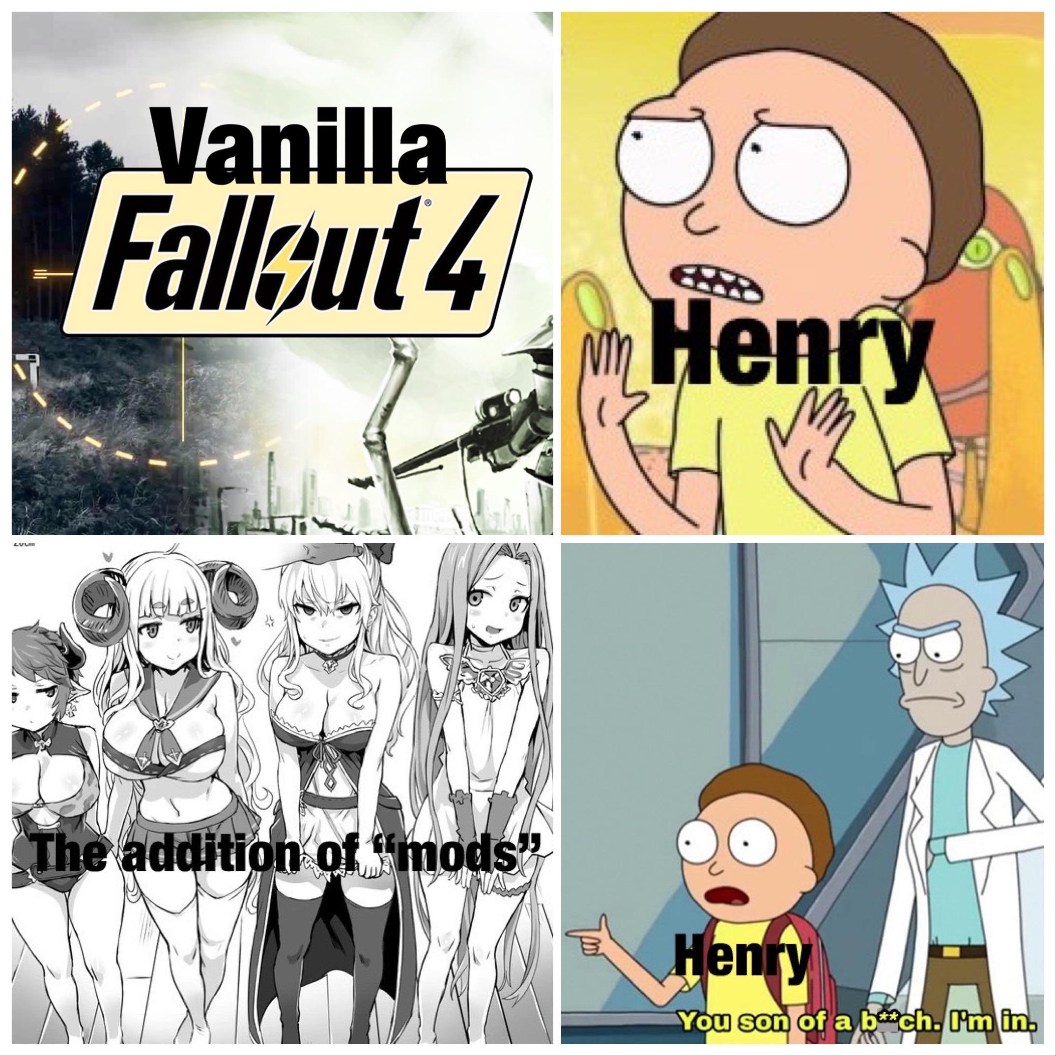 Henry is a man of culture 👌 MxRMods