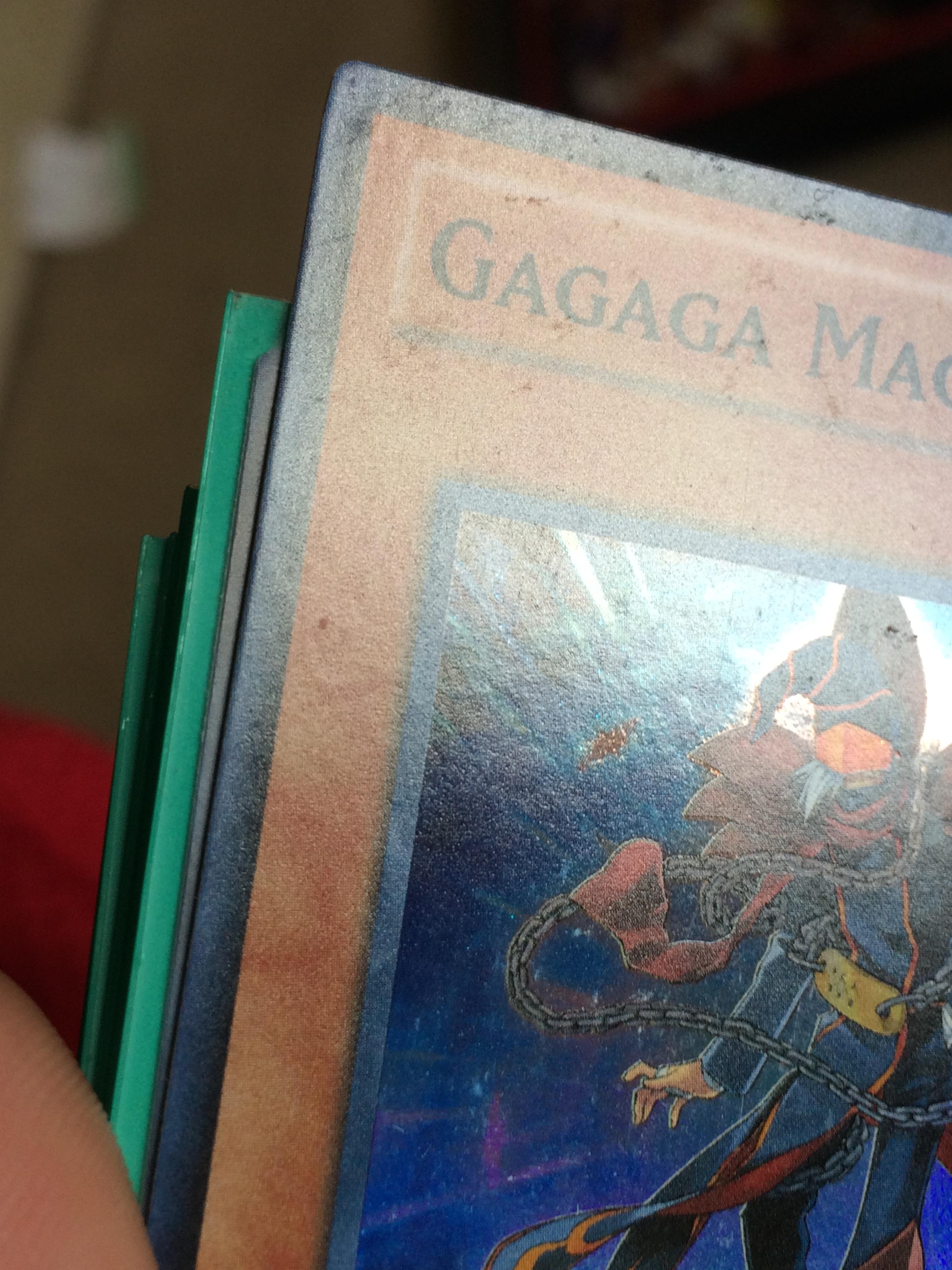 Does anyone have tips for cleaning their cards? Sometimes, NM doesn't