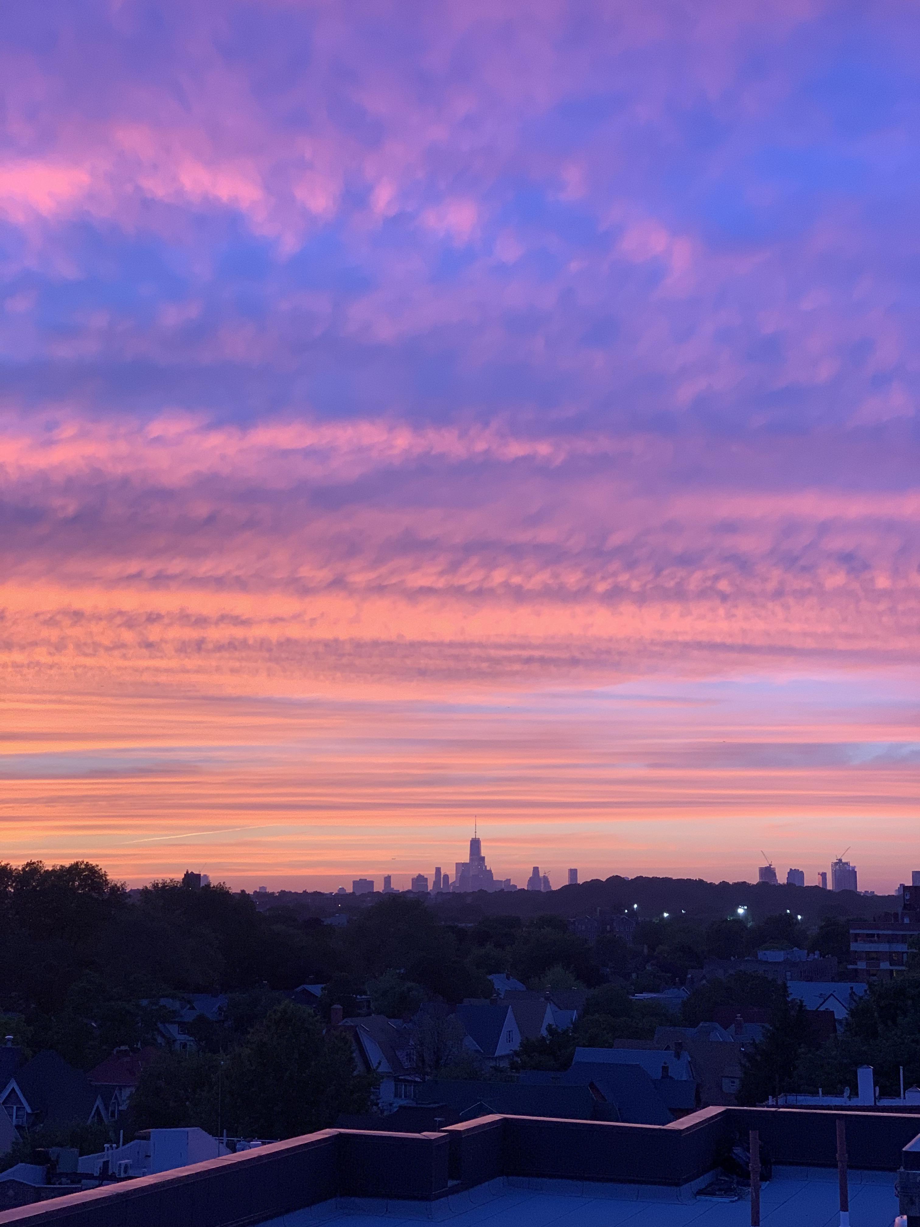 Last night’s sunset from a Brooklyn rooftop r/pics