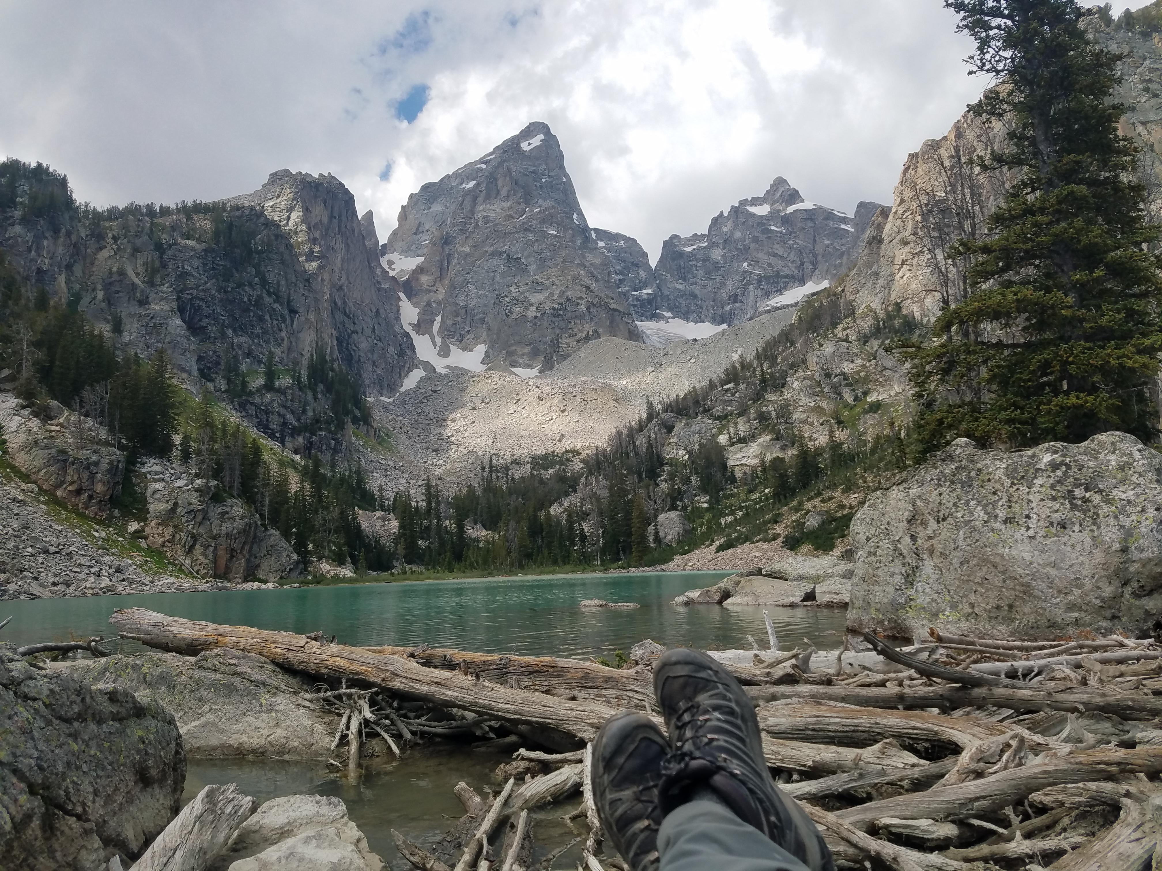 Chilling at Delta Lake, Wyoming r/pics