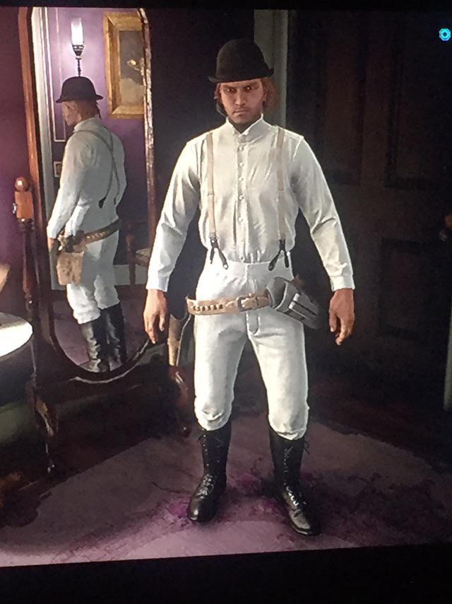 Probably been done but my clockwork orange outfit is a lot of fun r