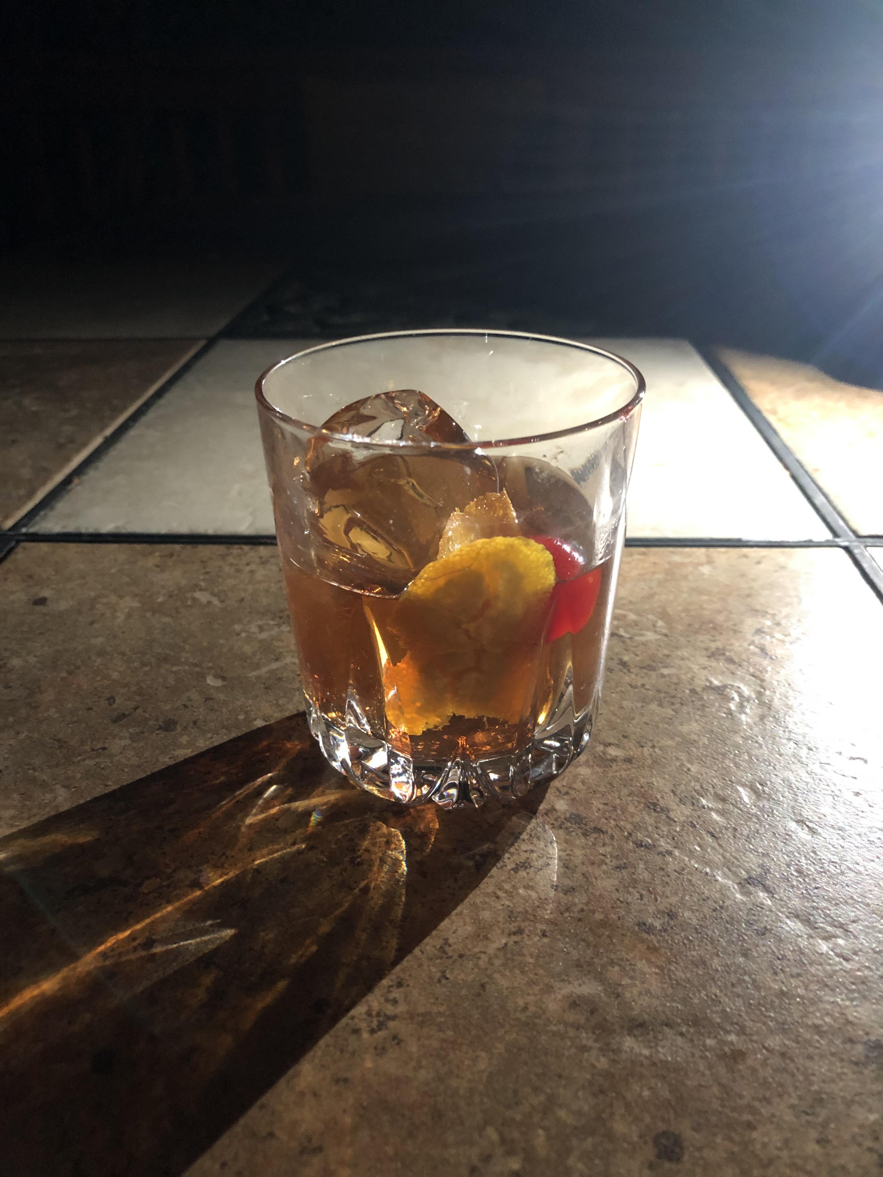 Manhattan Rye Cocktail r/whiskey