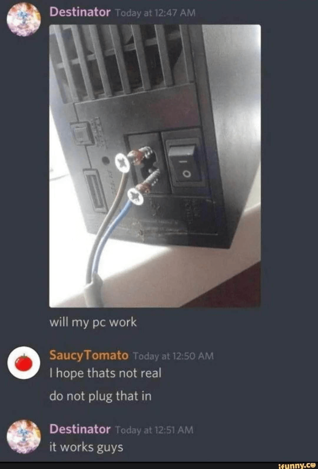 i smell burning metal r/iiiiiiitttttttttttt