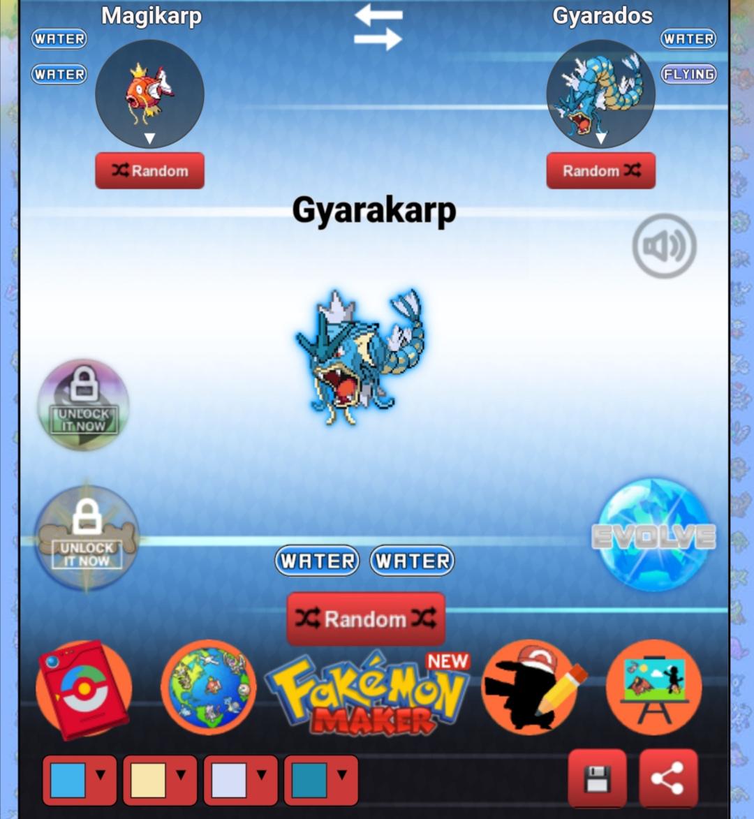 Pokemon Magikarp Evolution Chart