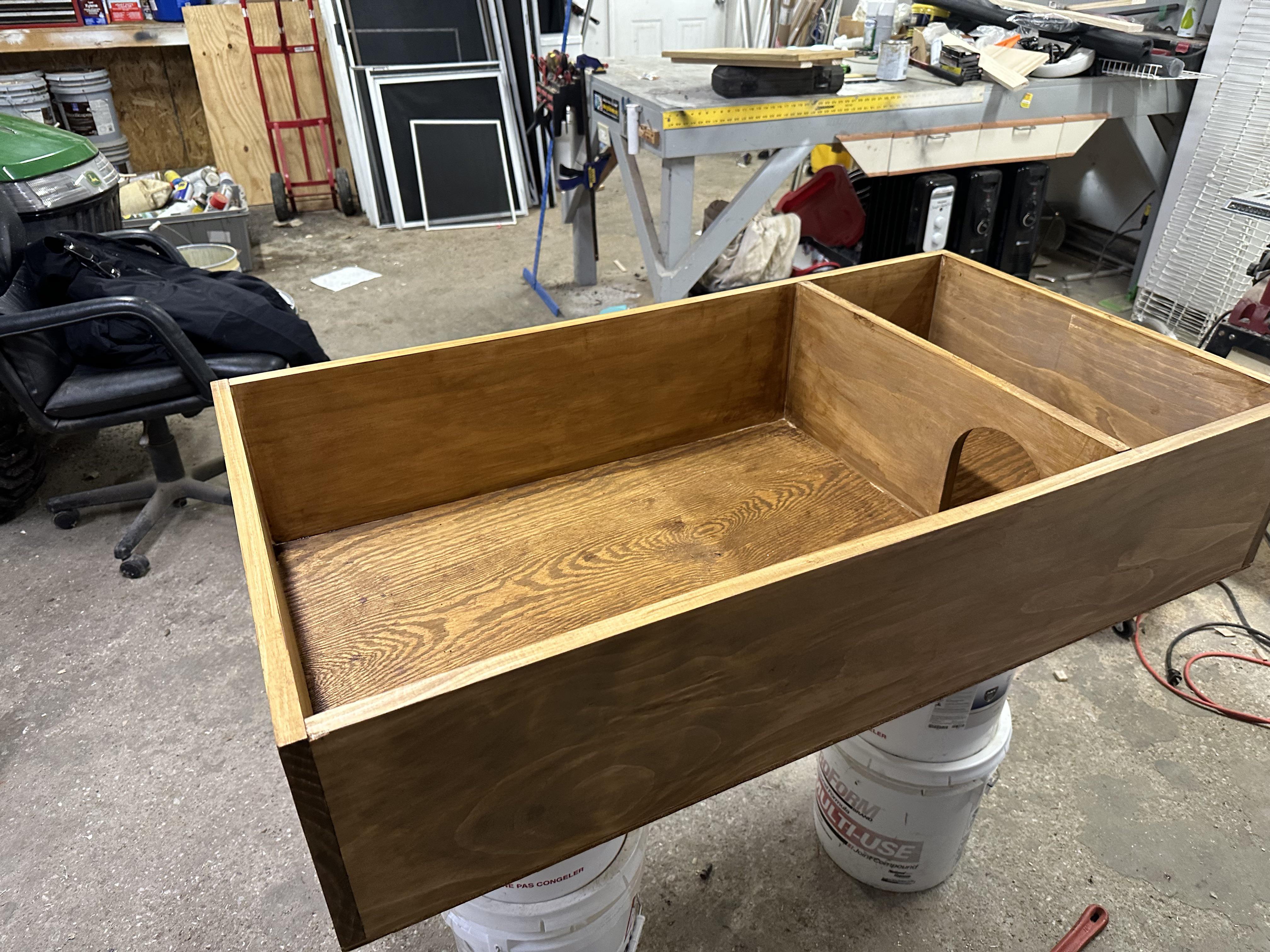 Finishing Valspar deck stain r/woodworking