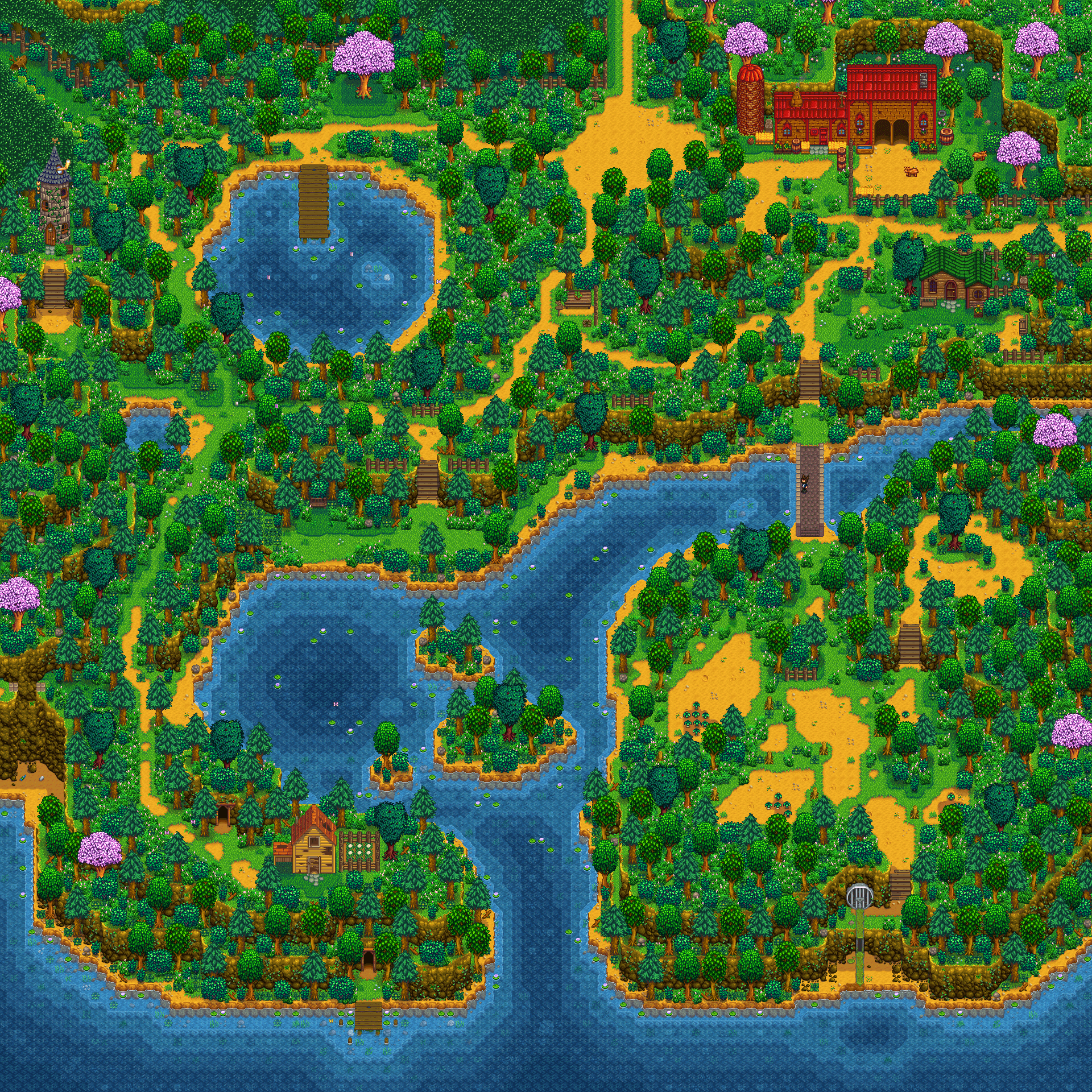 I've been revamping the way the Forest map looks for the