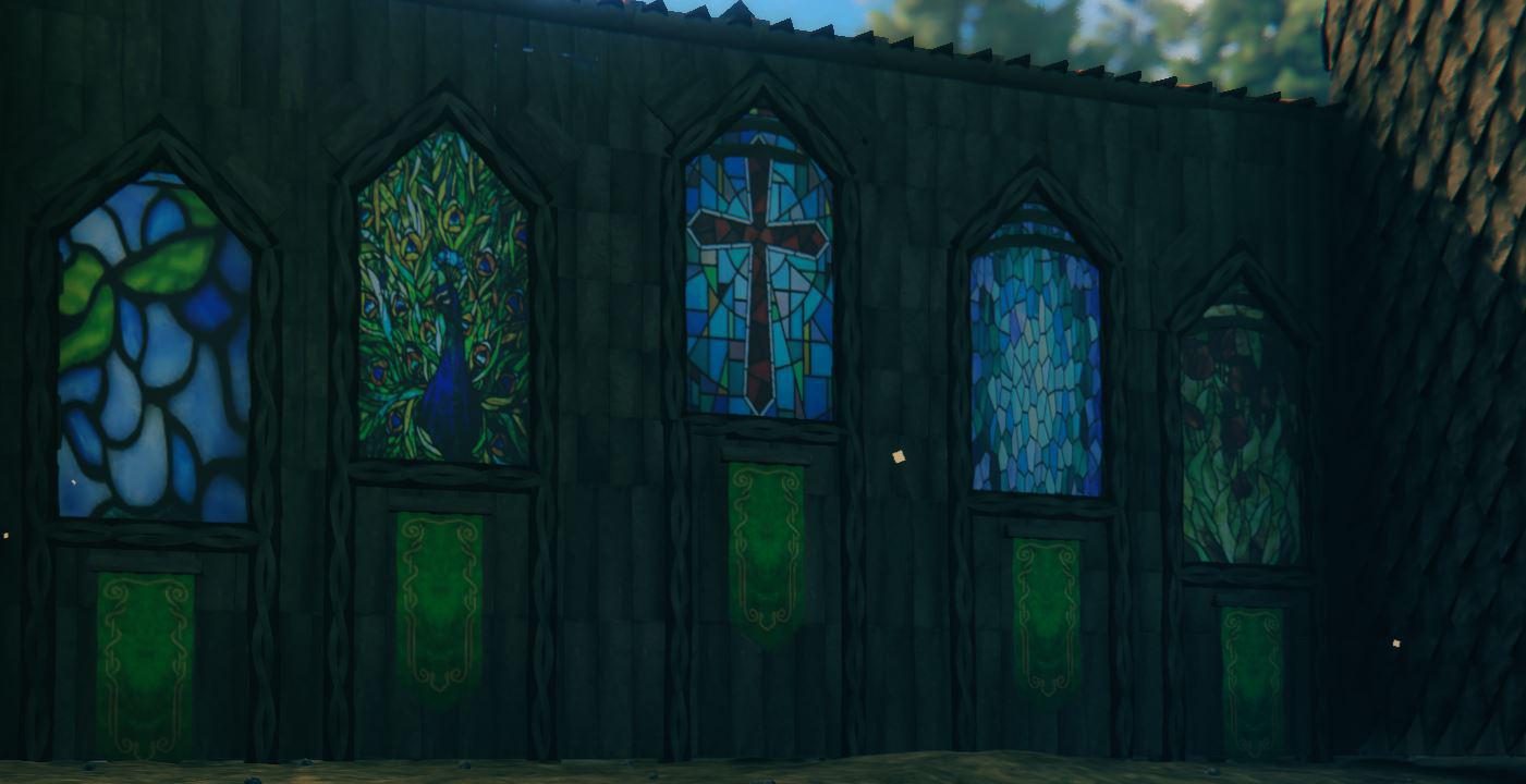 Started Work on a Church/Cathedral, Custom Pictures/Frameless Make for