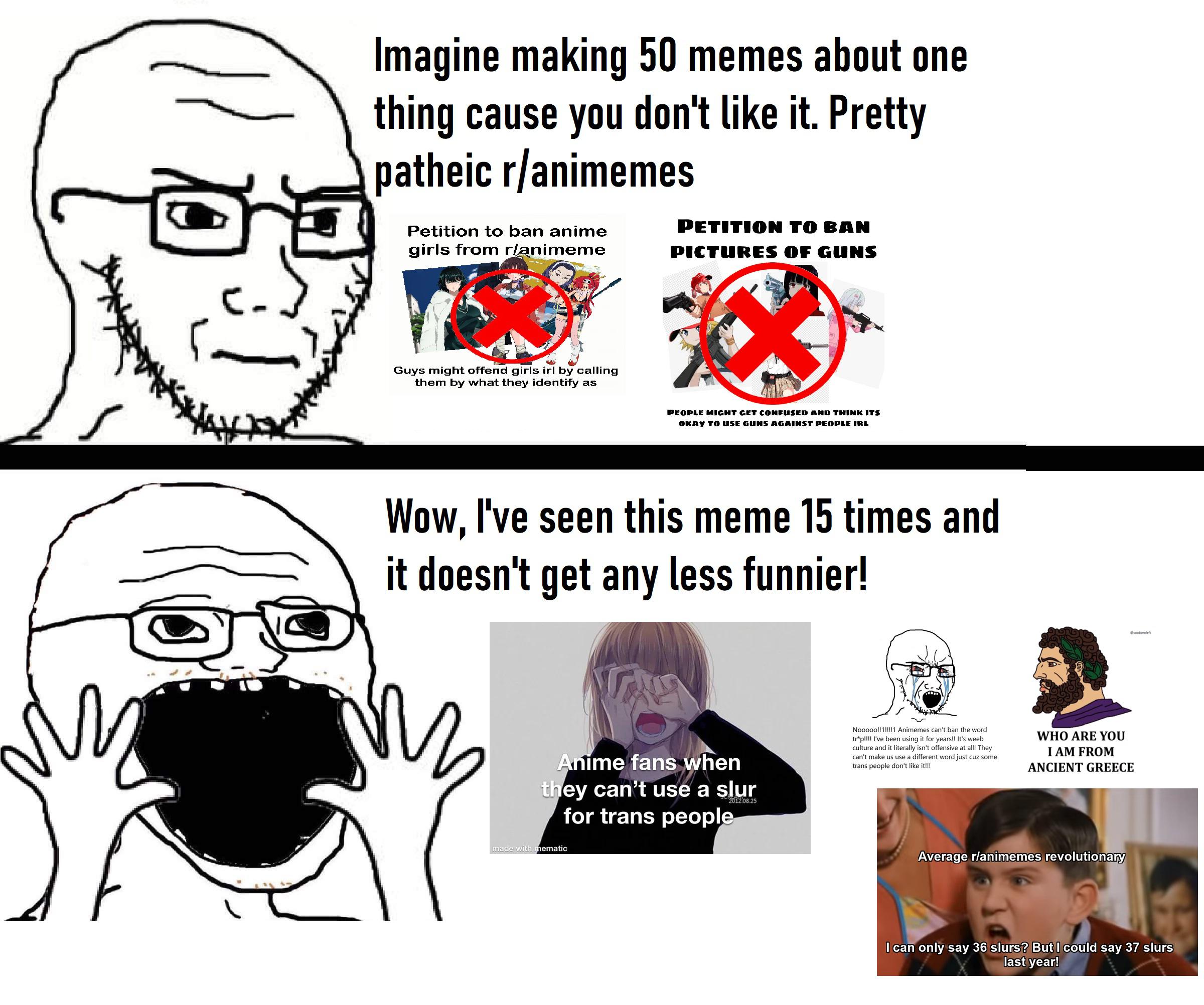 what do you mean its not funny when you've seen it for the 15th time 🤬🤬