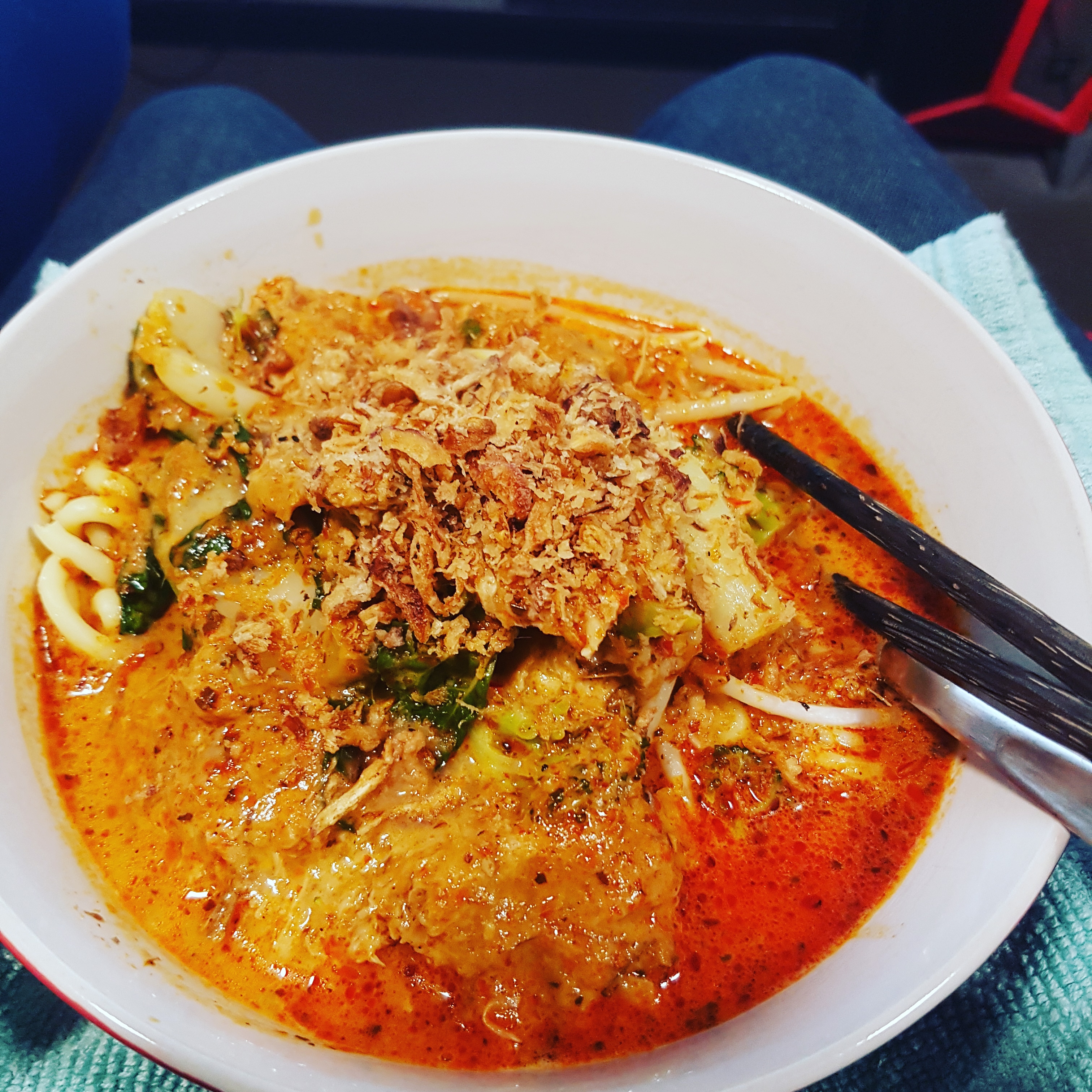 [Homemade] Chicken Laksa! r/food
