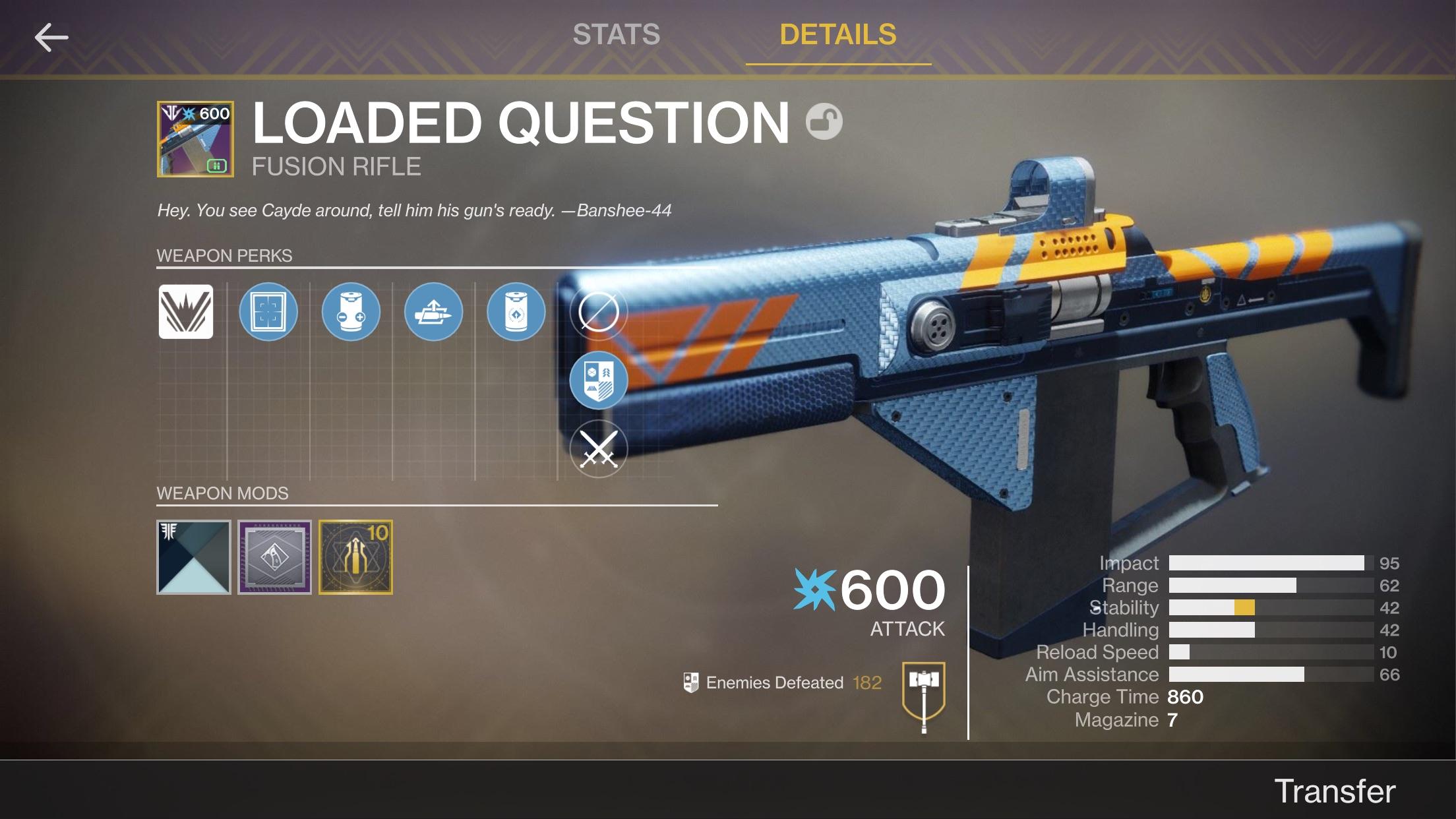 Loaded Question. What are your thoughts? destiny2