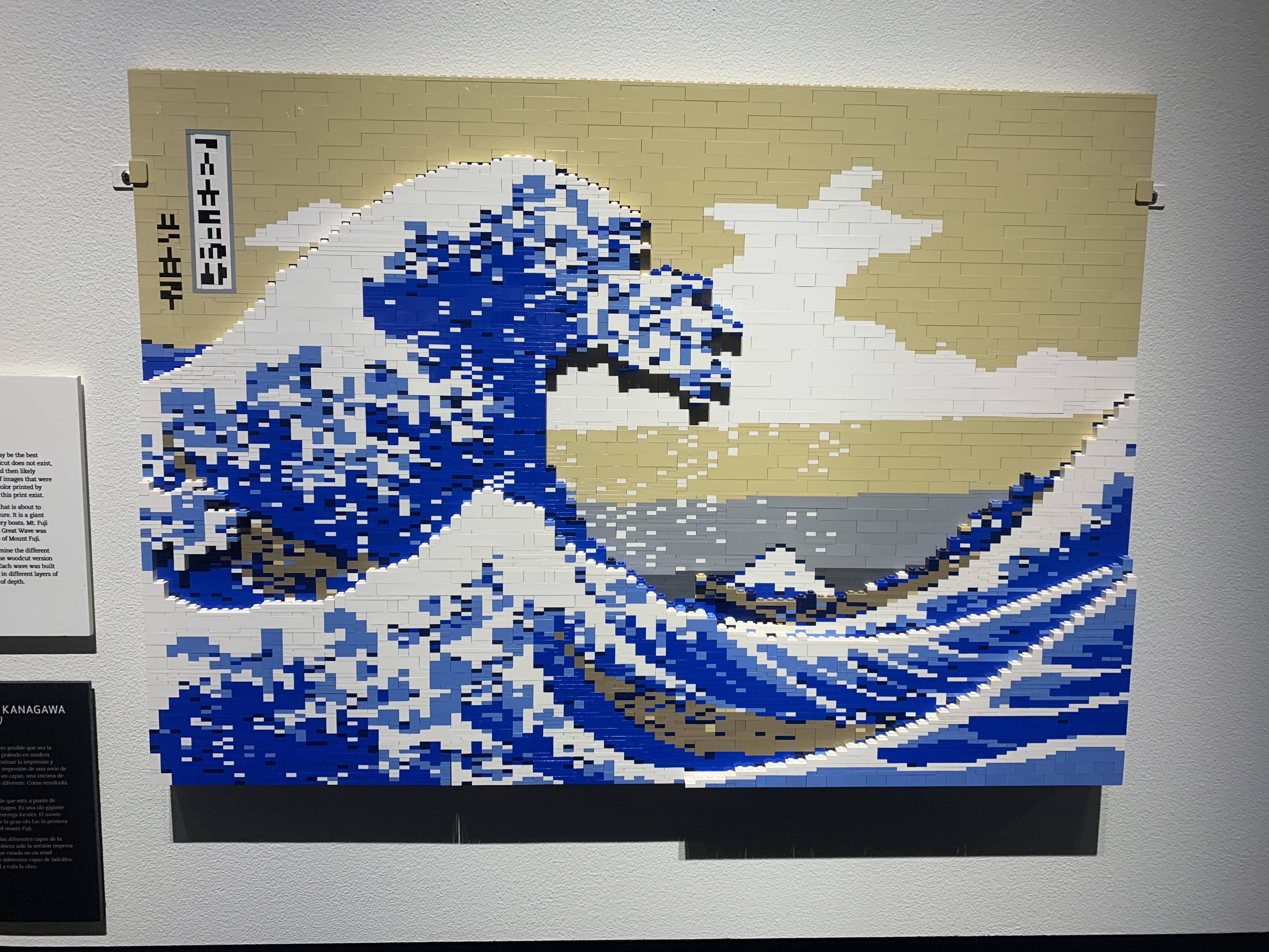The great wave off Kanagawa, in Lego! r/lego