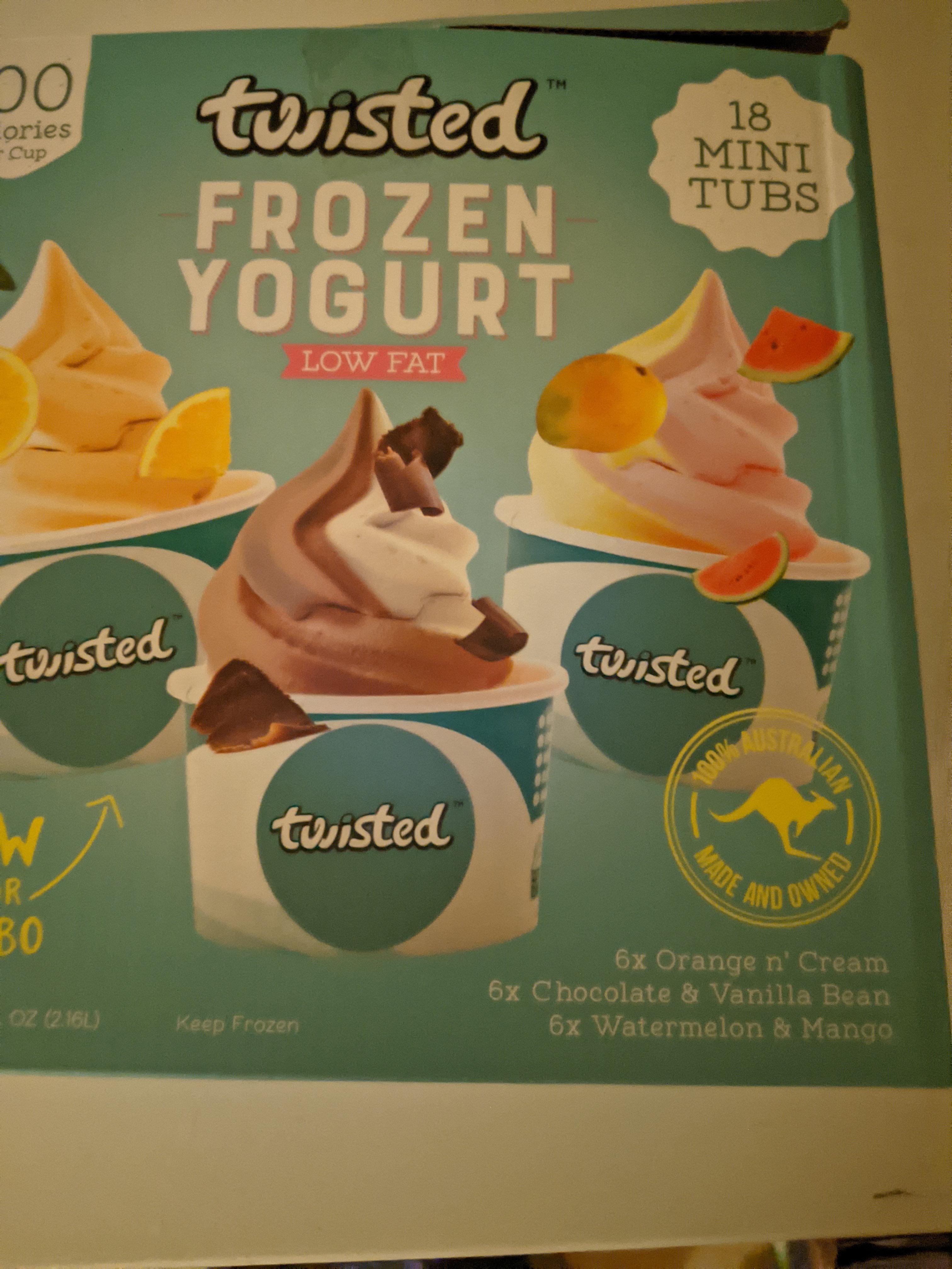 New find today! Twisted Frozen Yogurt. Really creamy and delicious