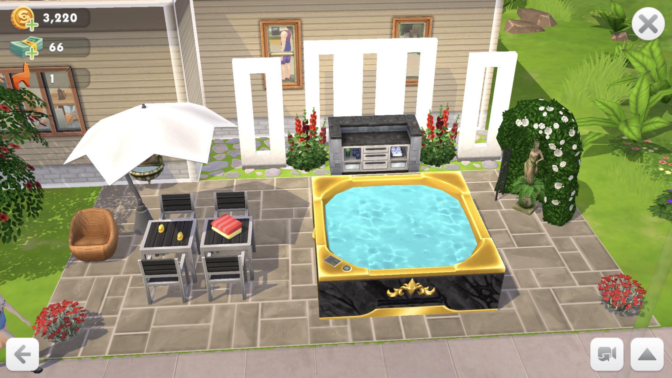 Check it out! I got the golden jacuzzi! what do you think of my