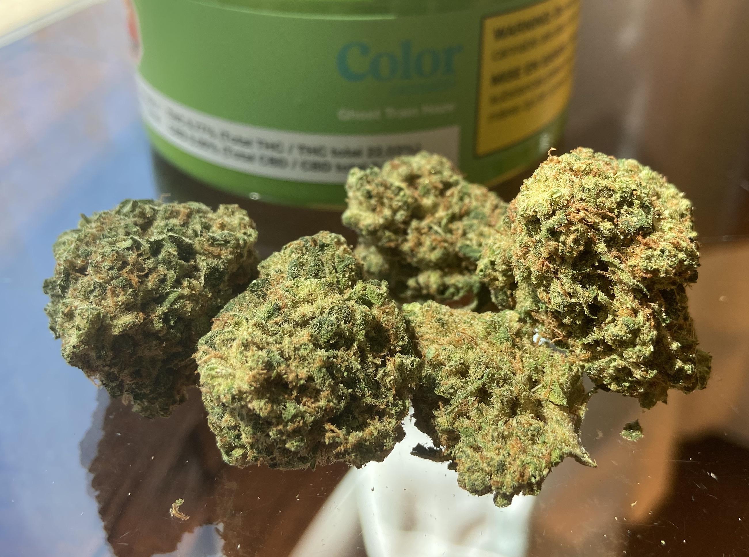 Color Ghost Train Haze thc 22 pkg. apr/7/20 ocs RecPics