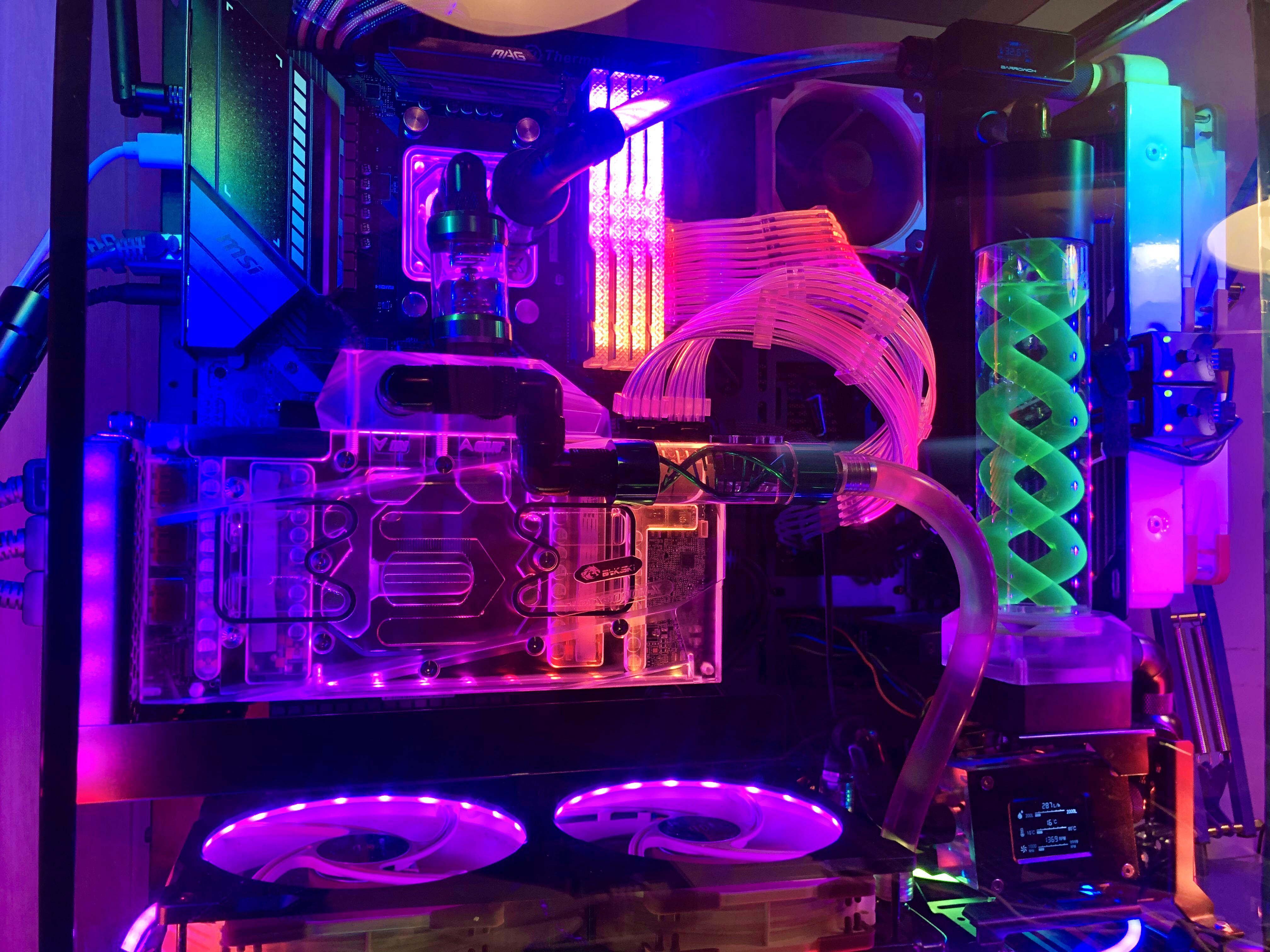 Water cooled my 3080, increased boost clock with no tweaks. r/nvidia