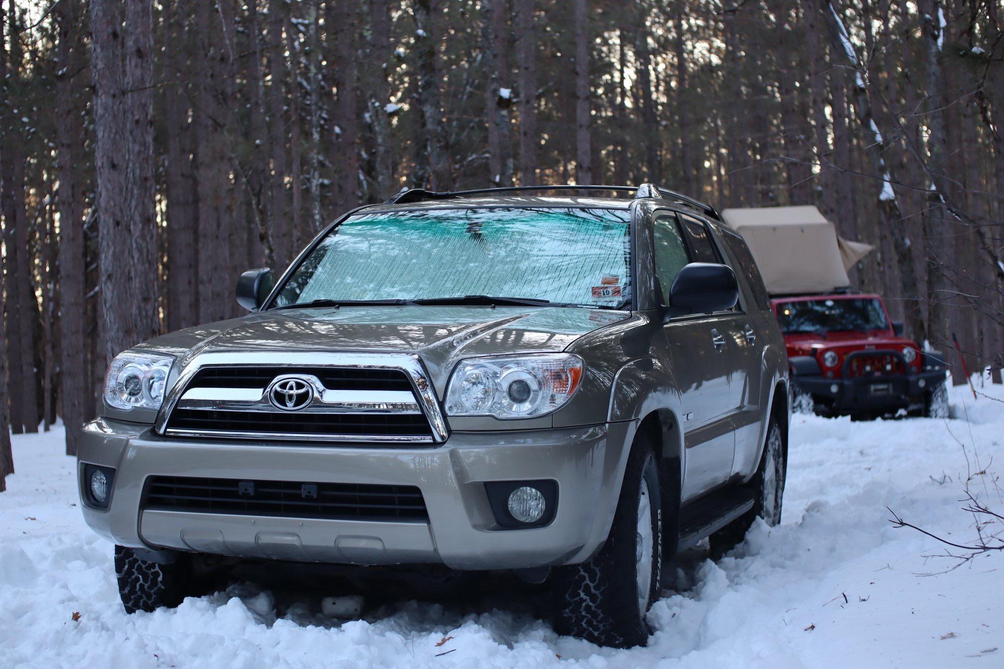 Got the 4Runner out into 2ft of snow with the overland group this