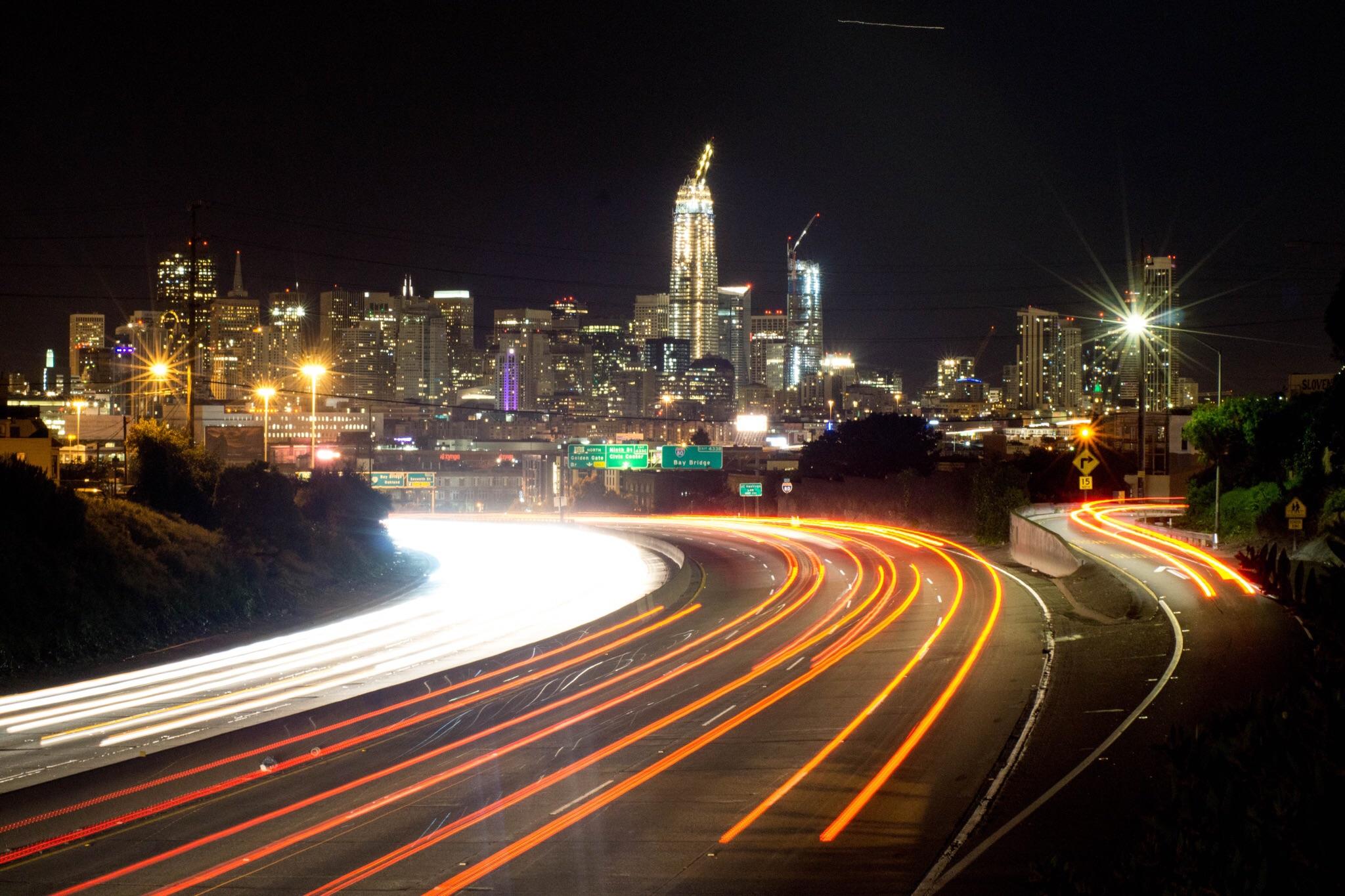 First time shooting night photography and long exposures. Shot with