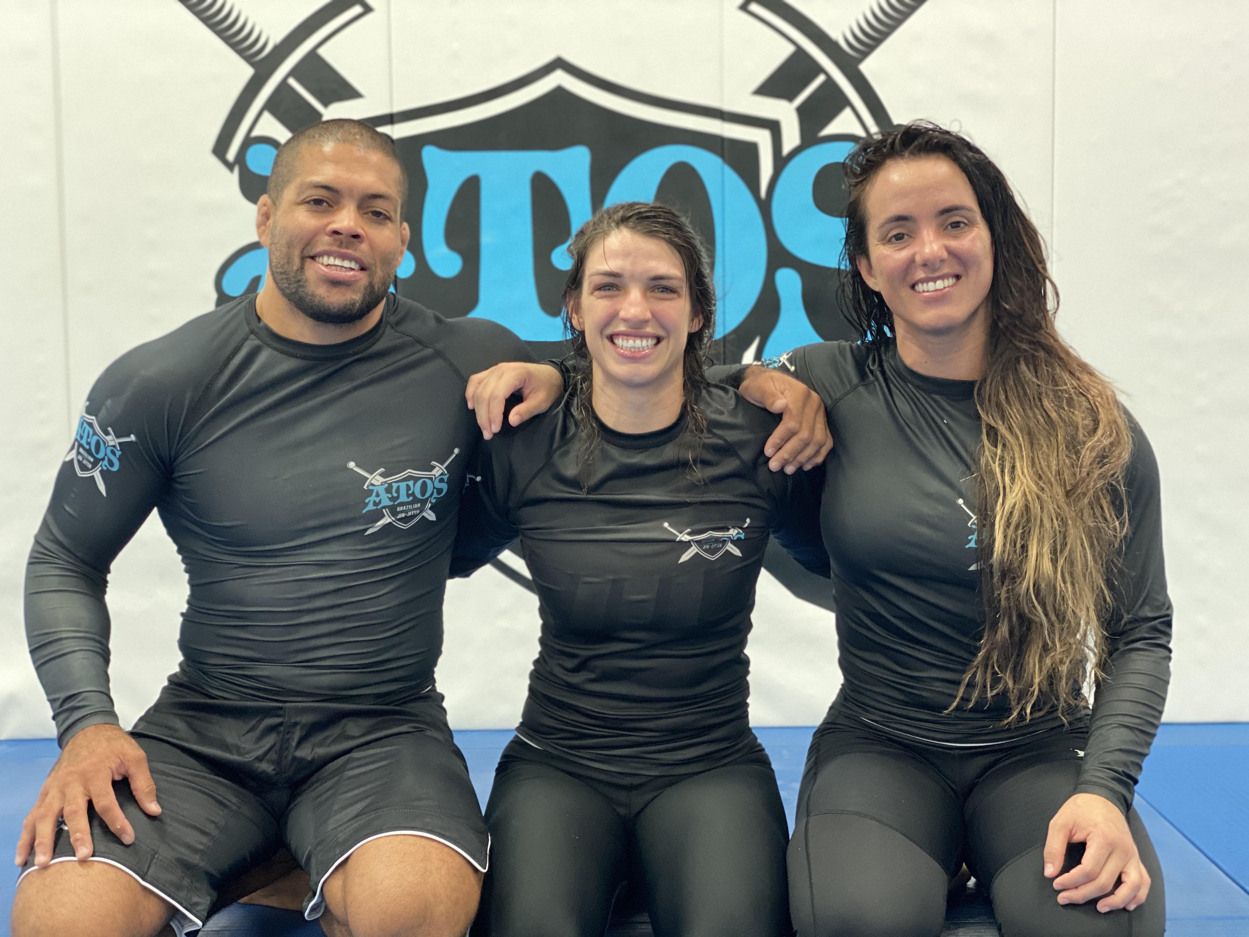 Great to have the best JiuJitsu female in UFC and one of the best in