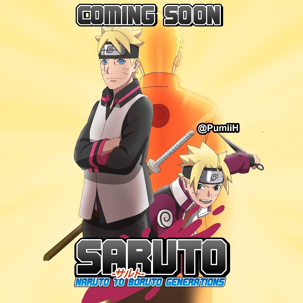SARUTO naruto to boruto generations AU Boruto