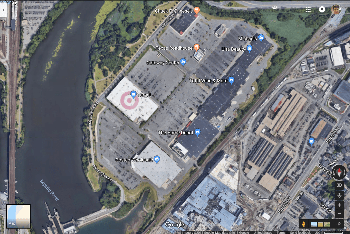 TIL some Target stores near airports will have the Target logo on their